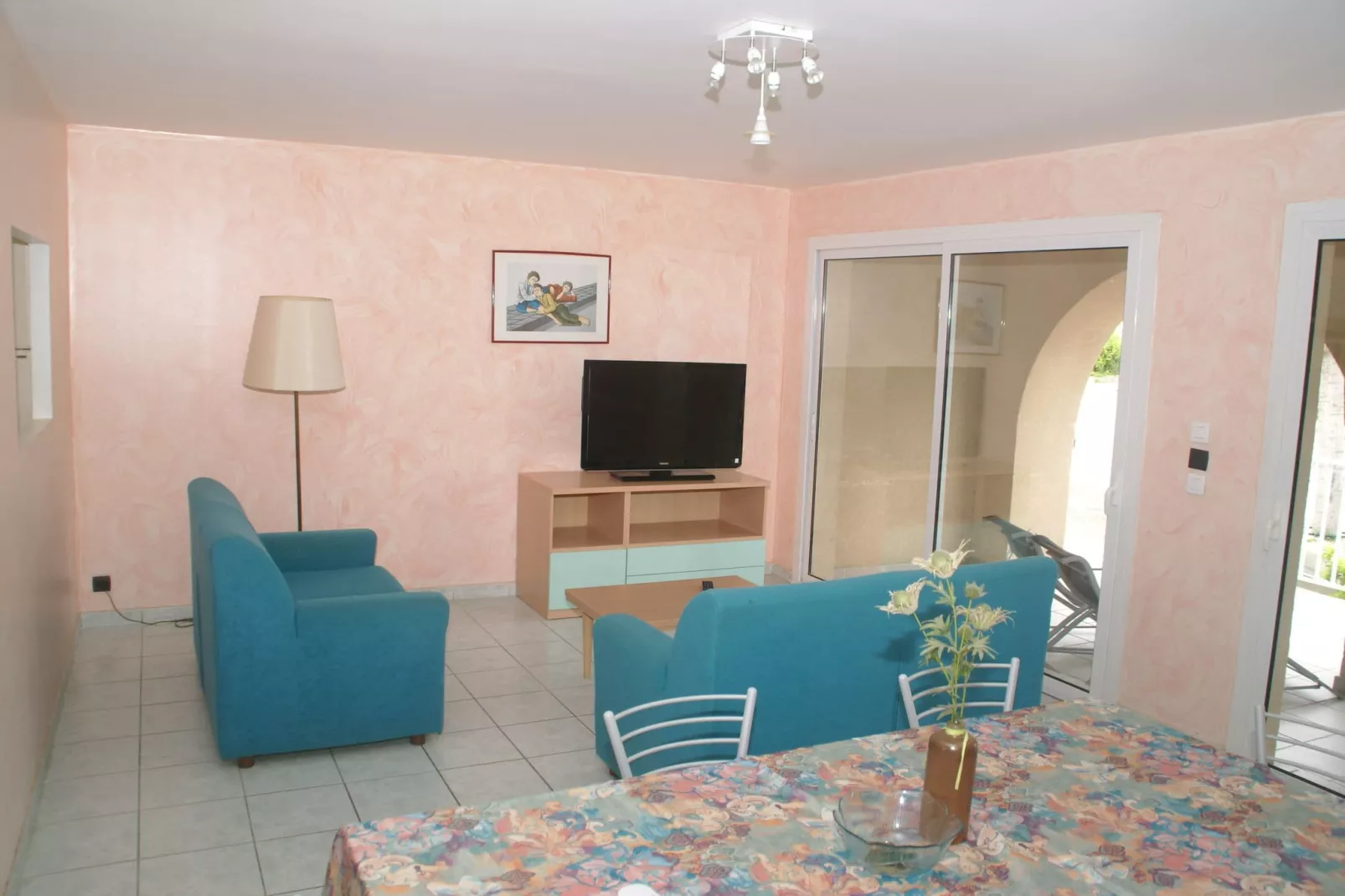 Villa de vacances Oriente-Woonkamer