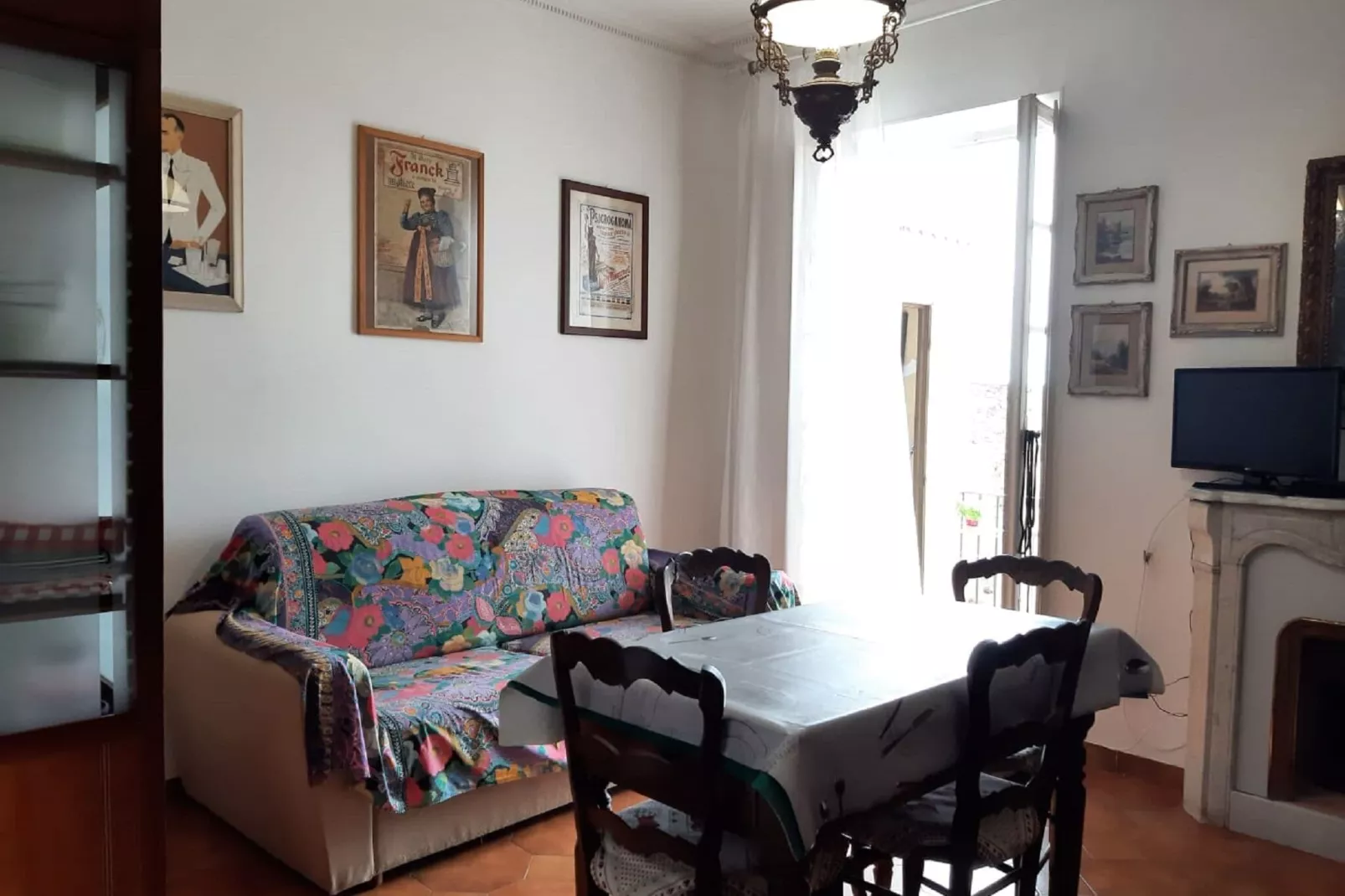 Appartamento Corsica-Woonkamer
