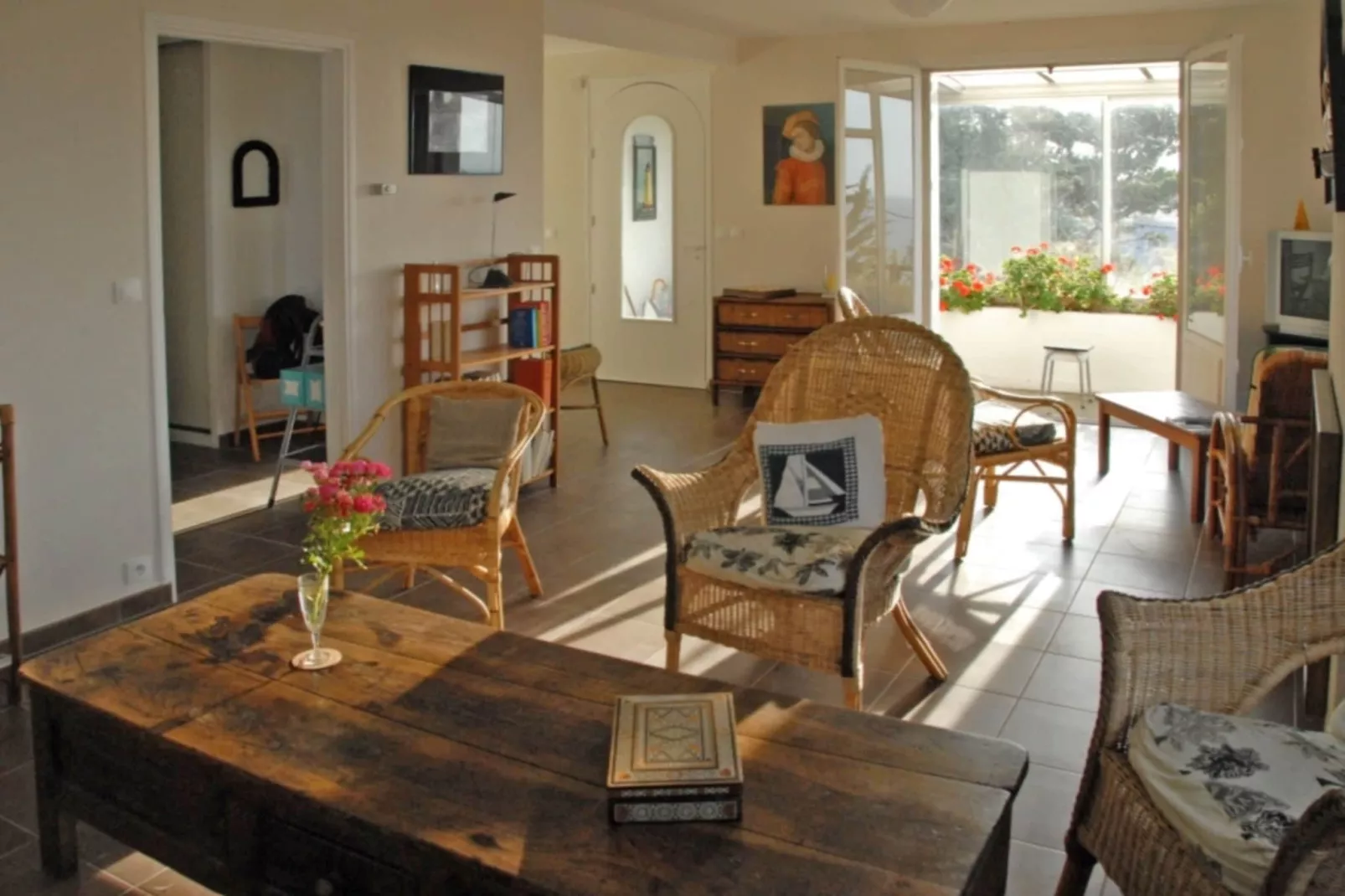 Maison avec vue sur mer-Woonkamer