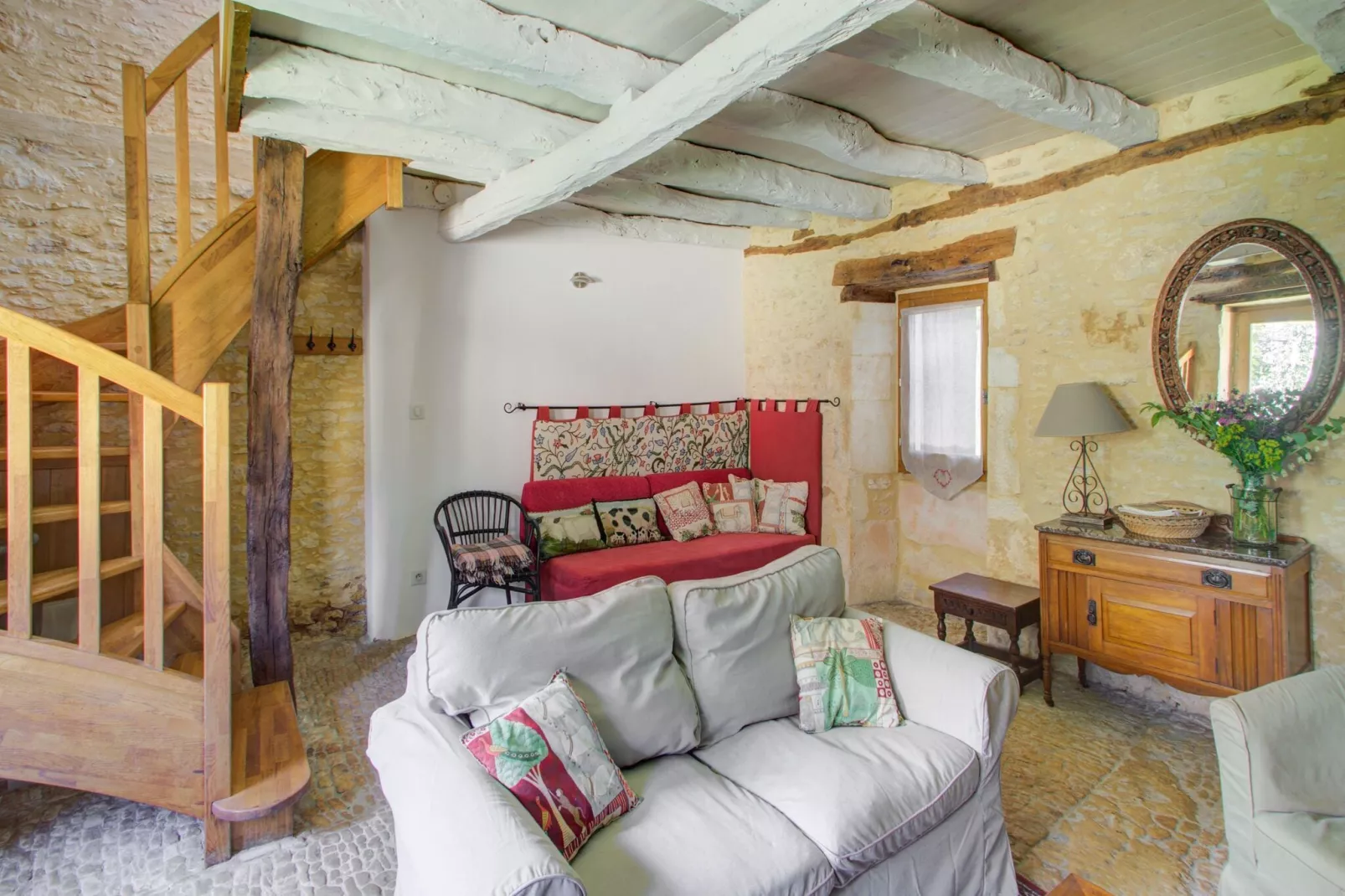 Ferme Sarlat - Woonkamer