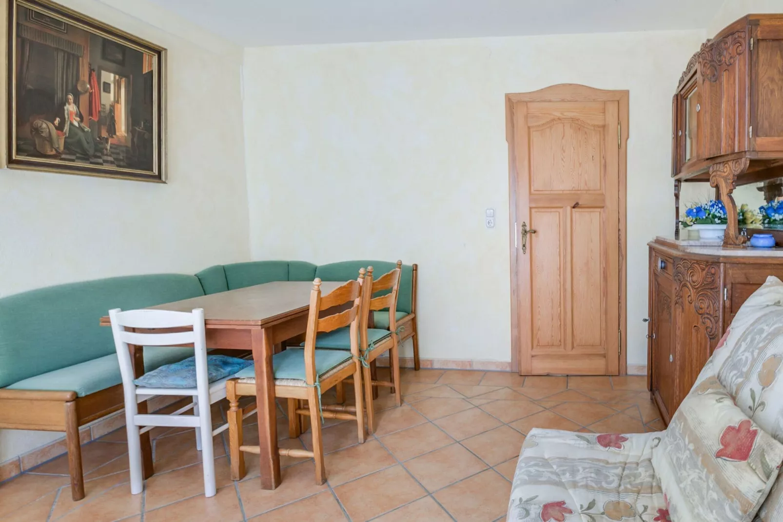 "Ancienne Gendarmerie" appartment A-Woonkamer
