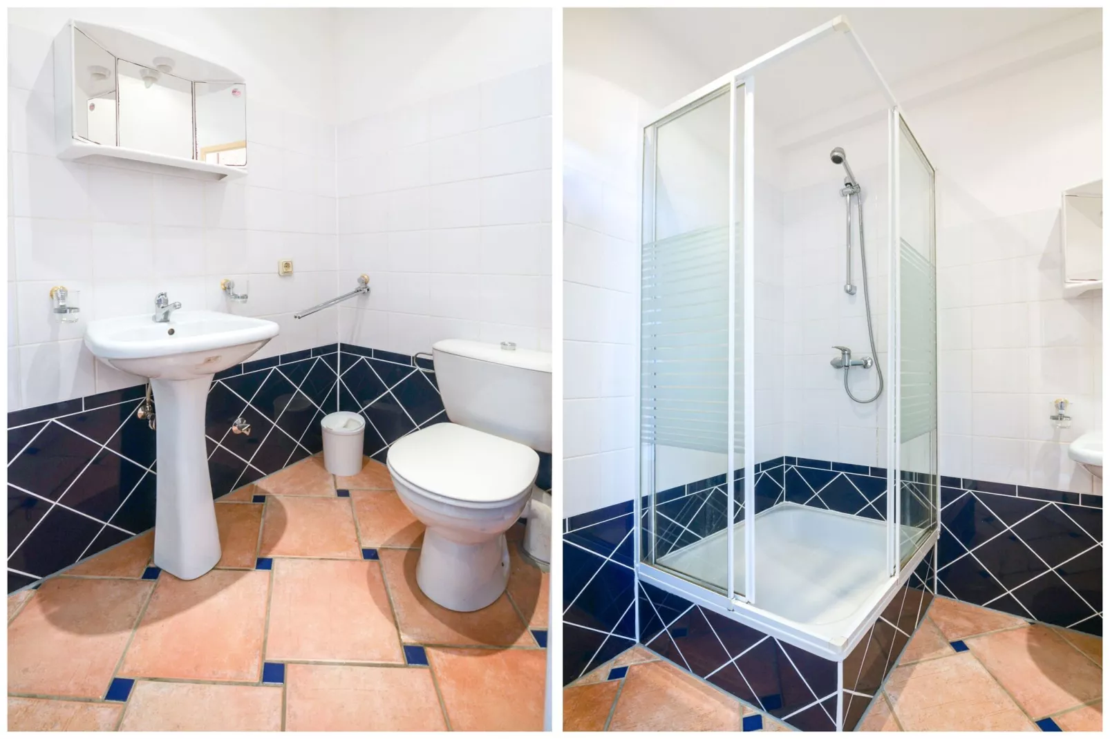 "Ancienne Gendarmerie" studio A-Badkamer