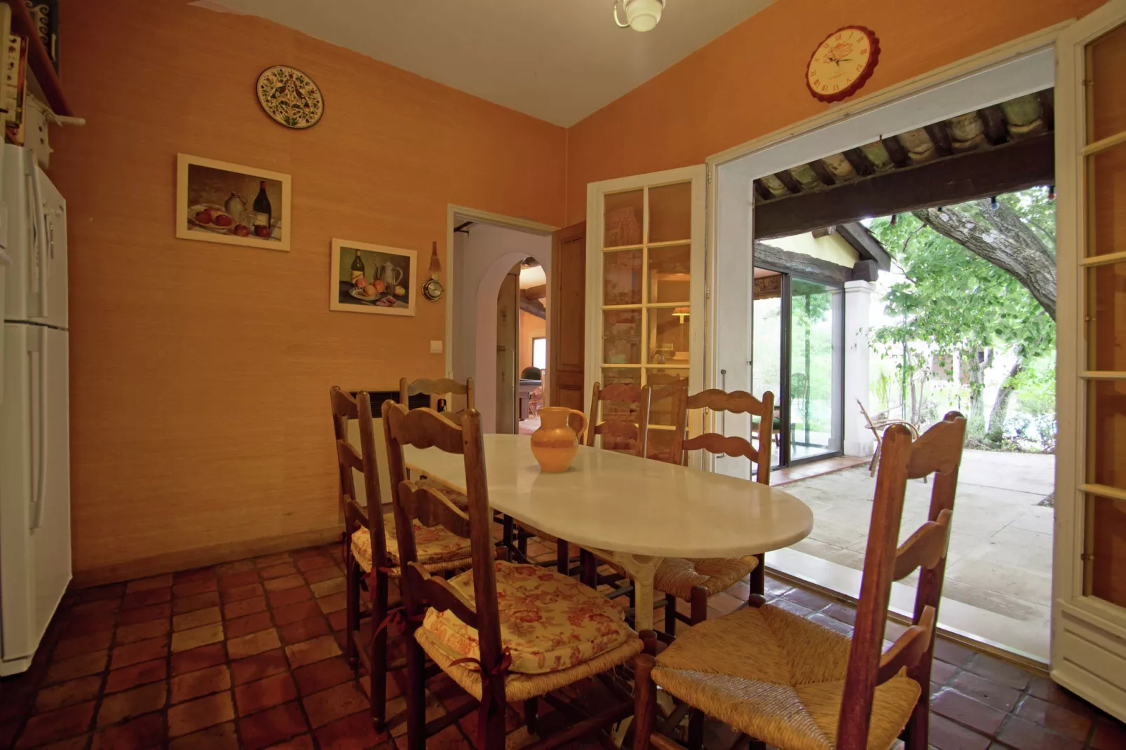 Maison de vacances - VILLENEUVE-LES-AVIGNON - Eetkamer