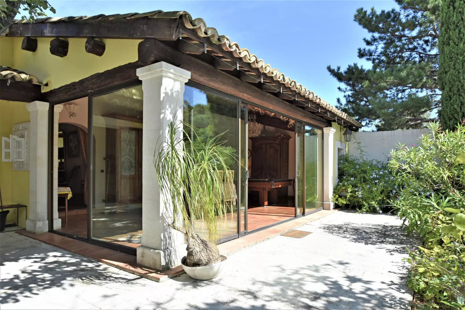 Maison de vacances - VILLENEUVE-LES-AVIGNON - Buitenkant zomer