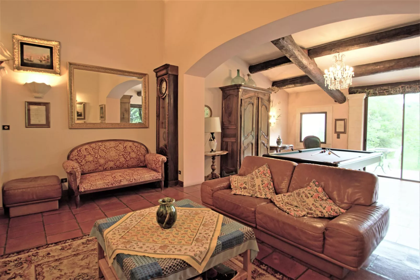 Maison de vacances - VILLENEUVE-LES-AVIGNON - Woonkamer