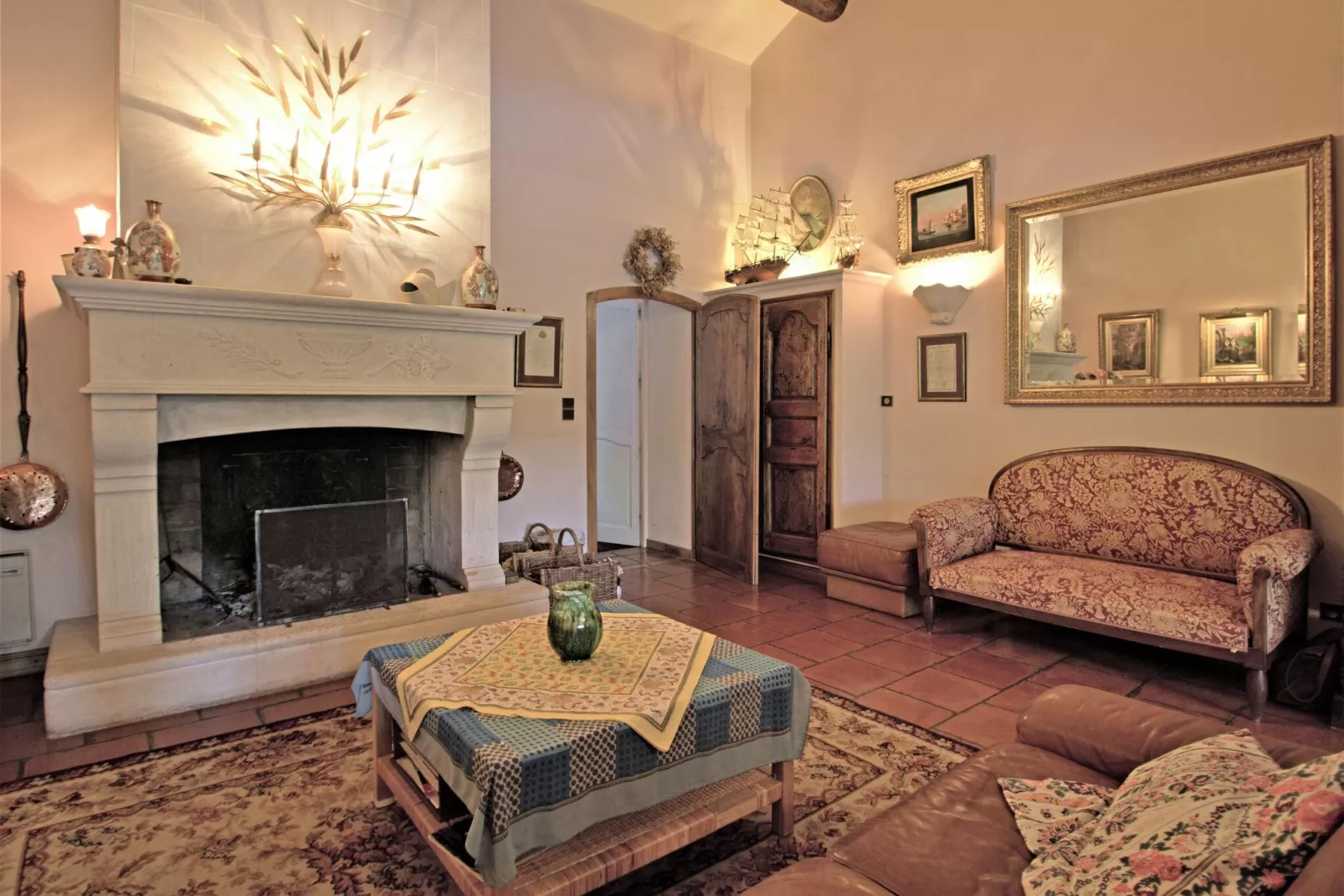 Maison de vacances - VILLENEUVE-LES-AVIGNON - Woonkamer