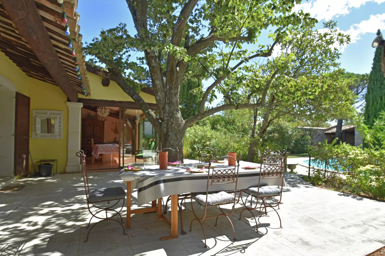 Maison de vacances - VILLENEUVE-LES-AVIGNON - Terrasbalkon