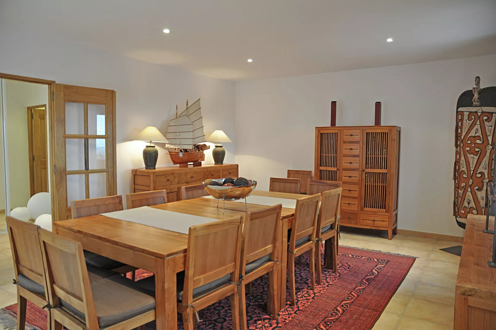 Villa des 4 vents A  for 10 adults and 2 children - Eetkamer