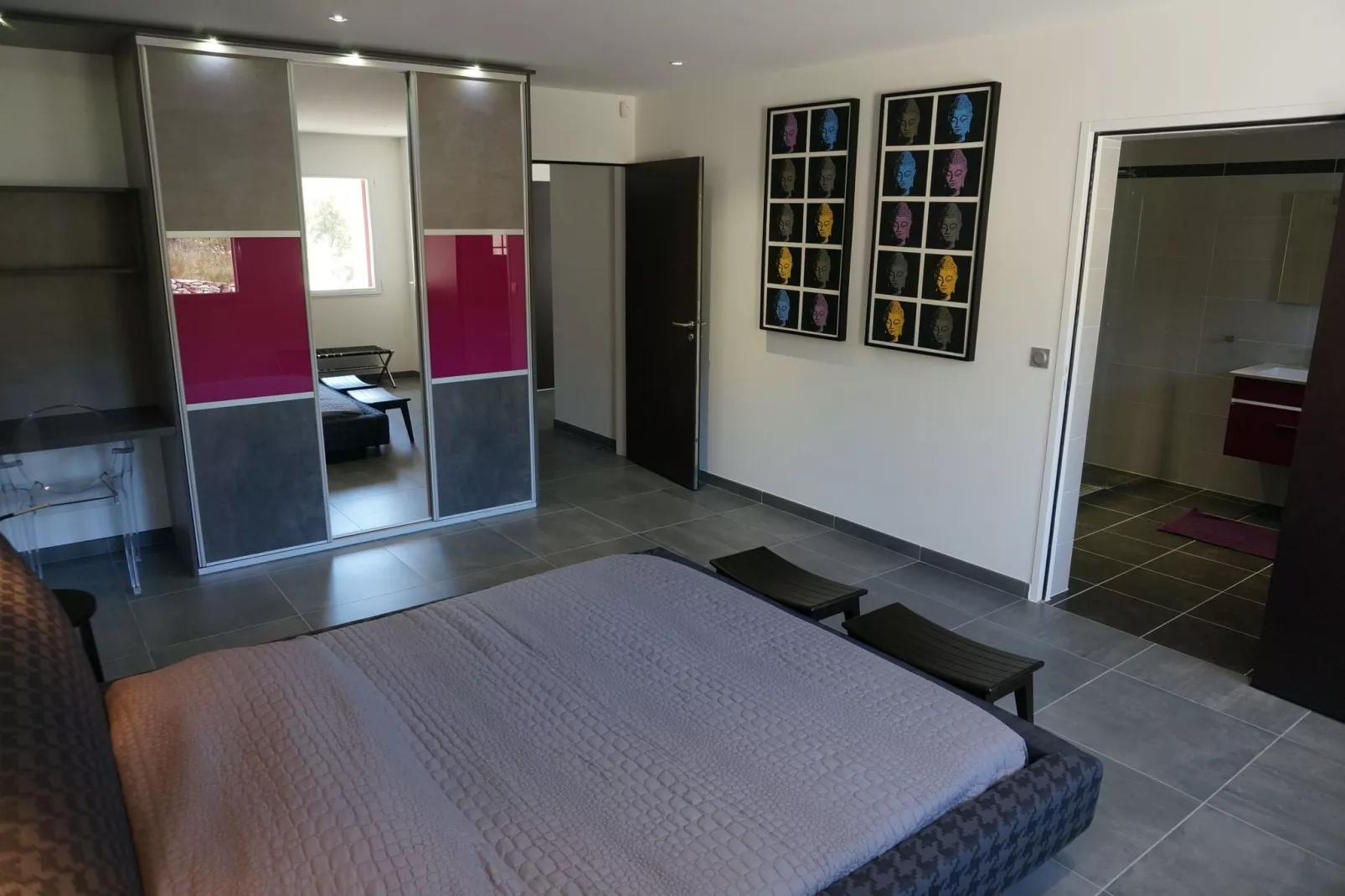 Villa des 4 vents B - Slaapkamer