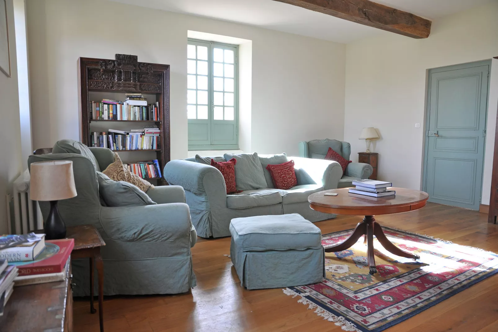 Villa Le Houga-Woonkamer