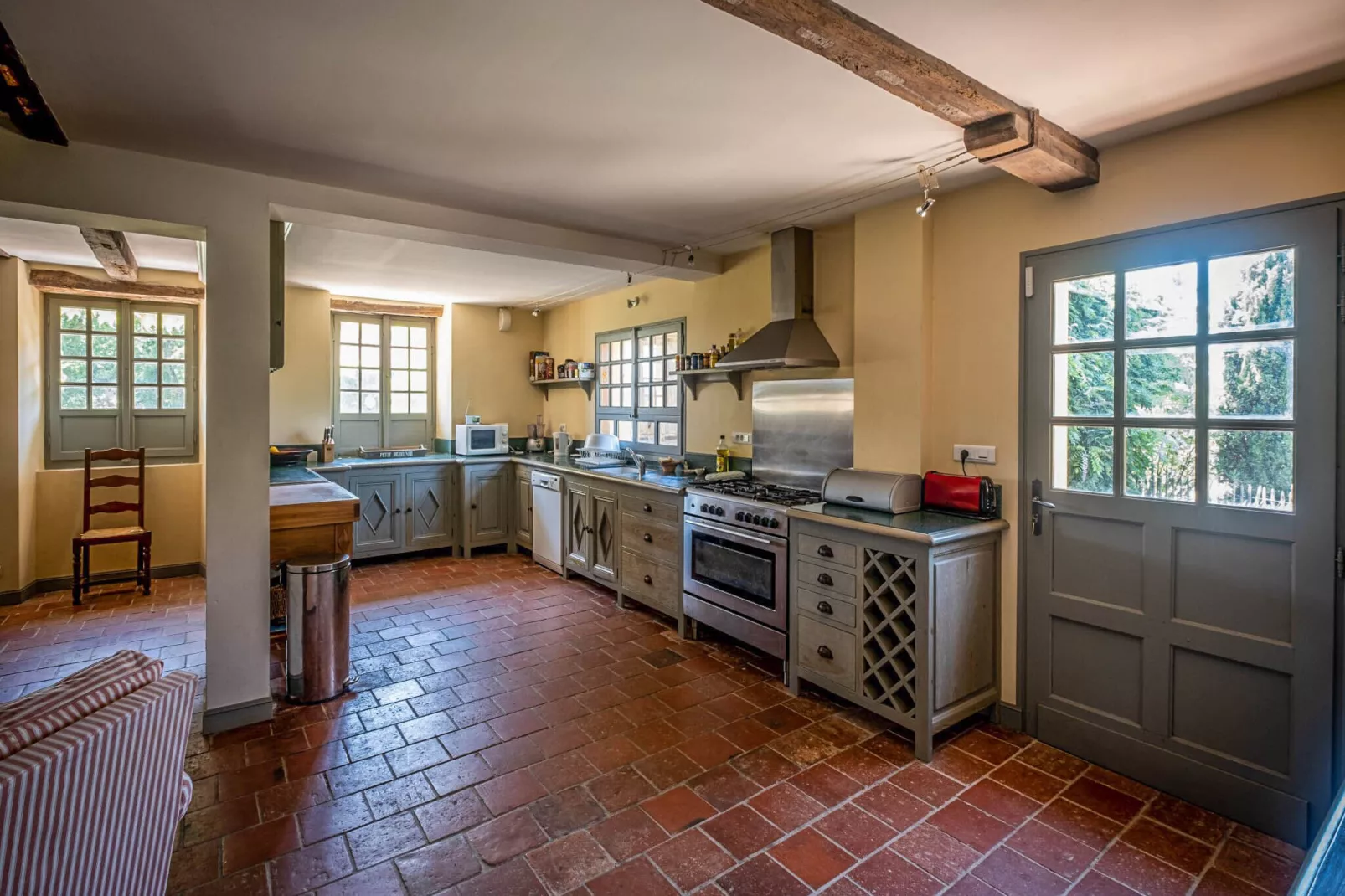 Villa Le Houga-Keuken