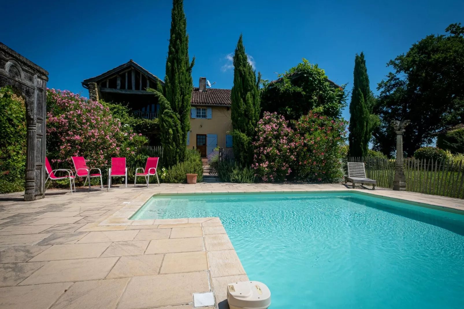 Villa Le Houga-Zwembad