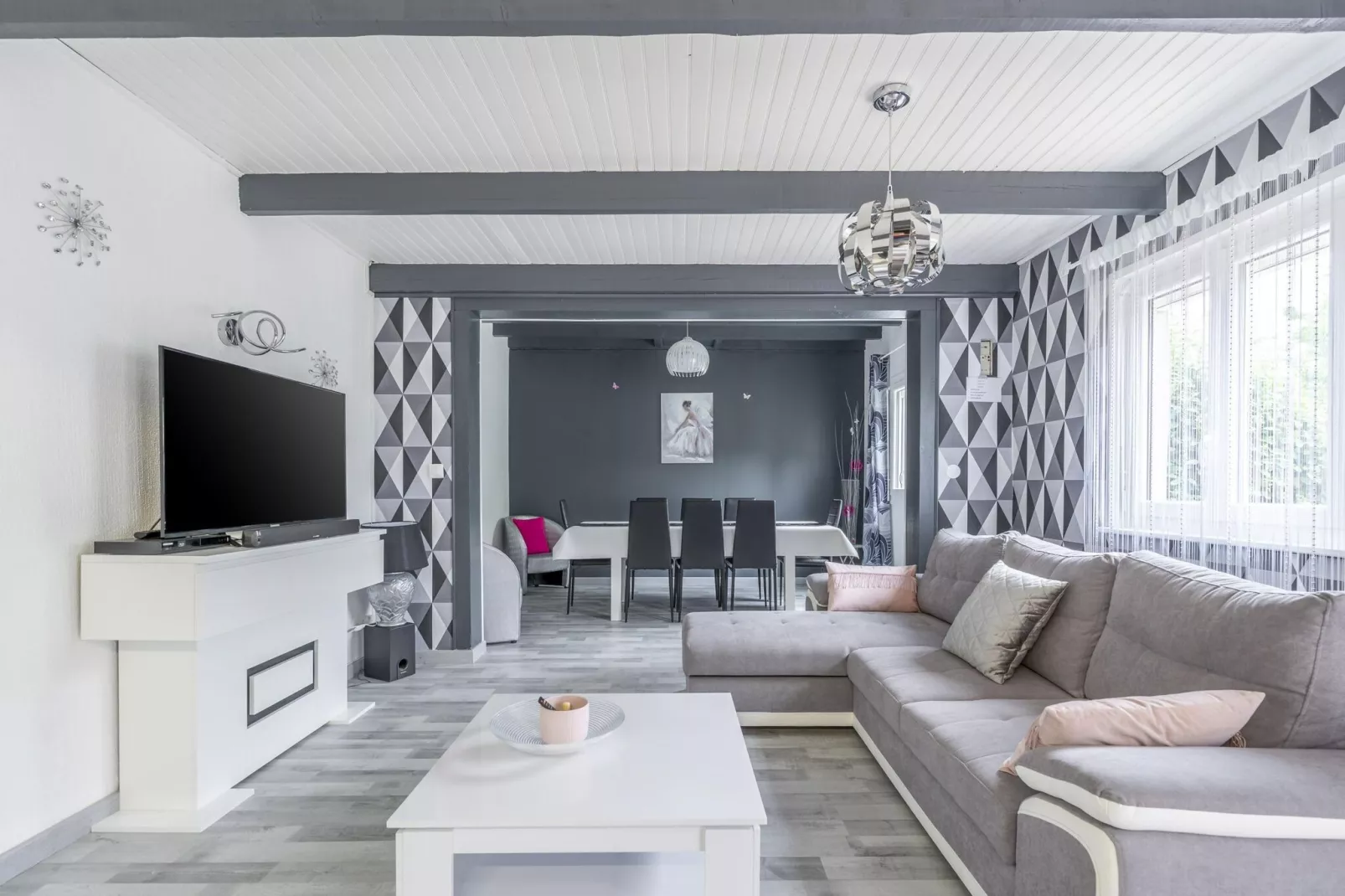 Villa Denise-Woonkamer