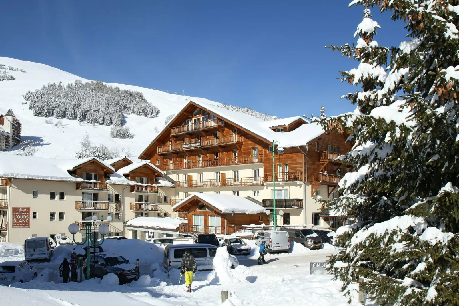 Résidence	L'Ours Blanc 3-Exterieur winter