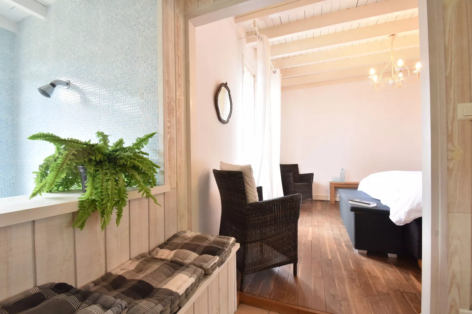 Villa Piscine Bourgogne 10 pers-Slaapkamer