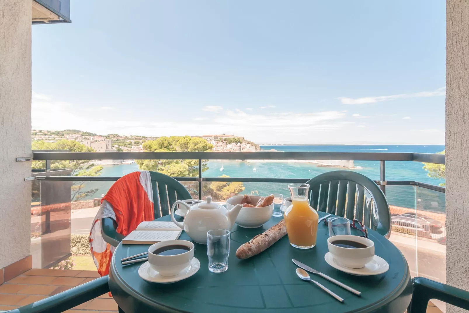 Les Balcons de Collioure Collioure - 12 Studio 2 Pers vue mer-Terrasbalkon