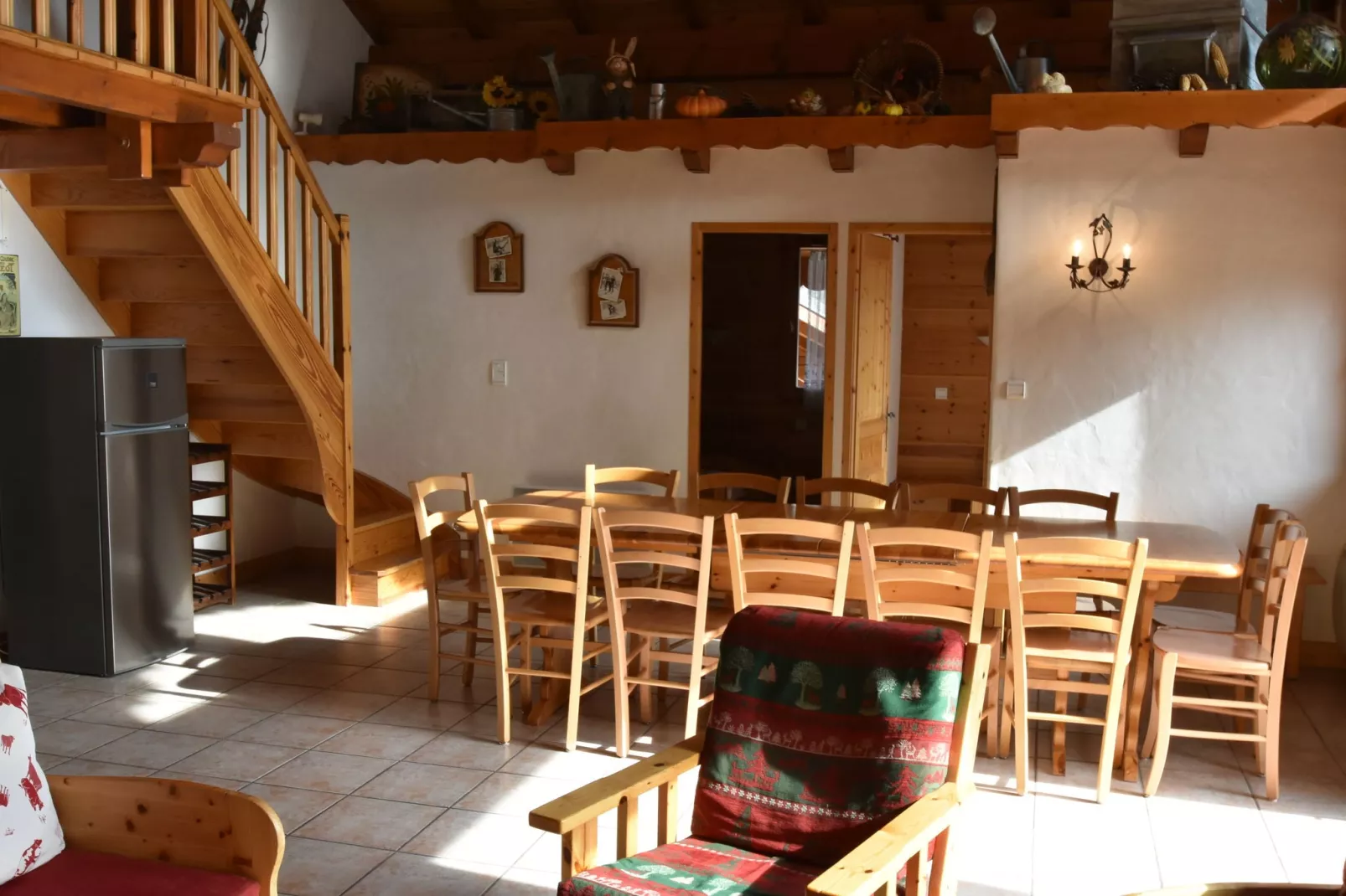 Chalet du Merle 2-Woonkamer
