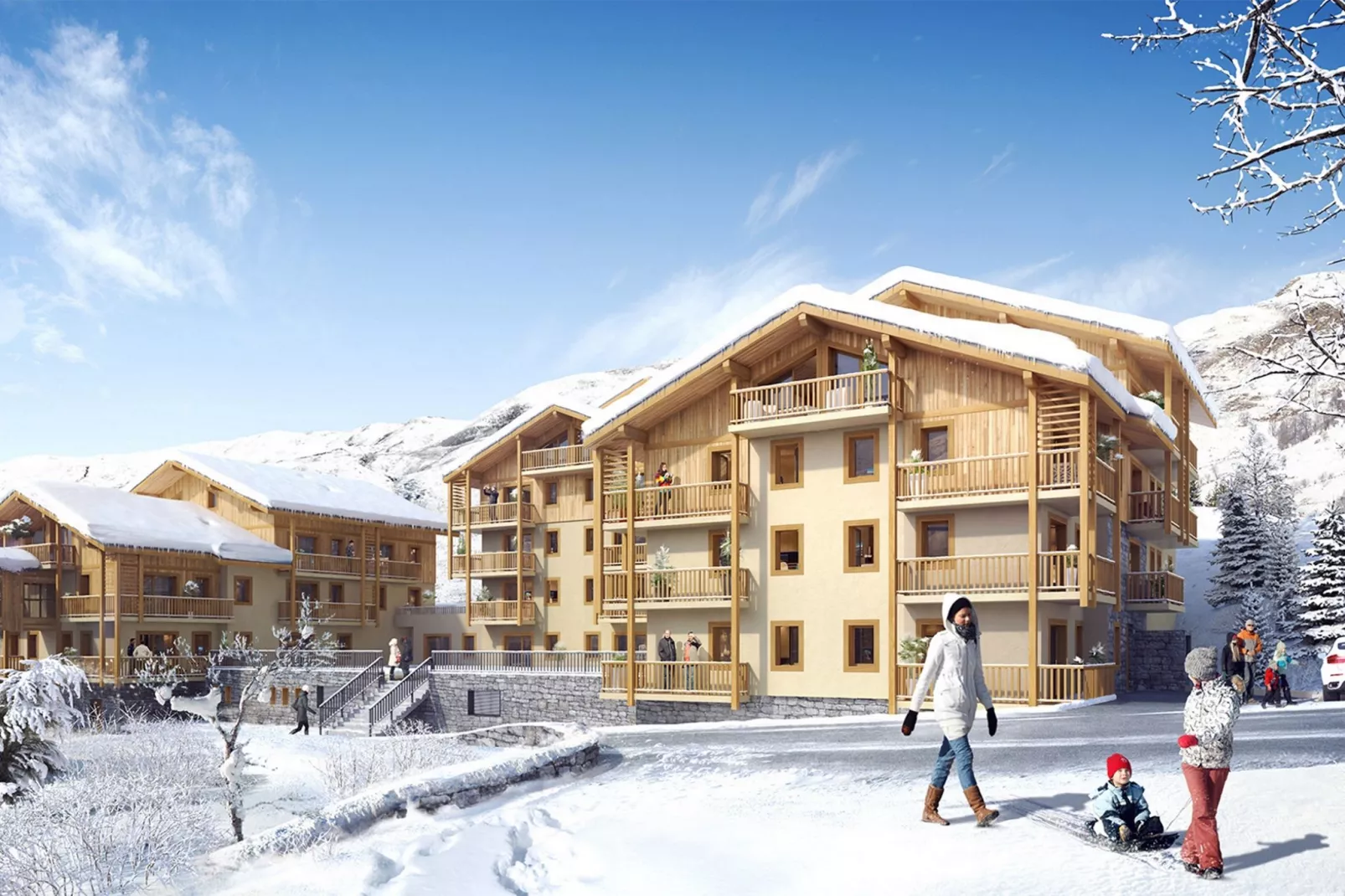 Le Coeur des Loges 4-S63-Exterieur winter