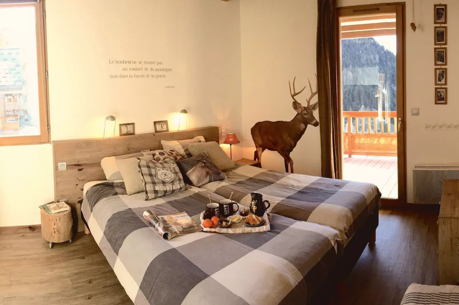 Chalet la Carline - VALFRÉJUS MODANE-Slaapkamer
