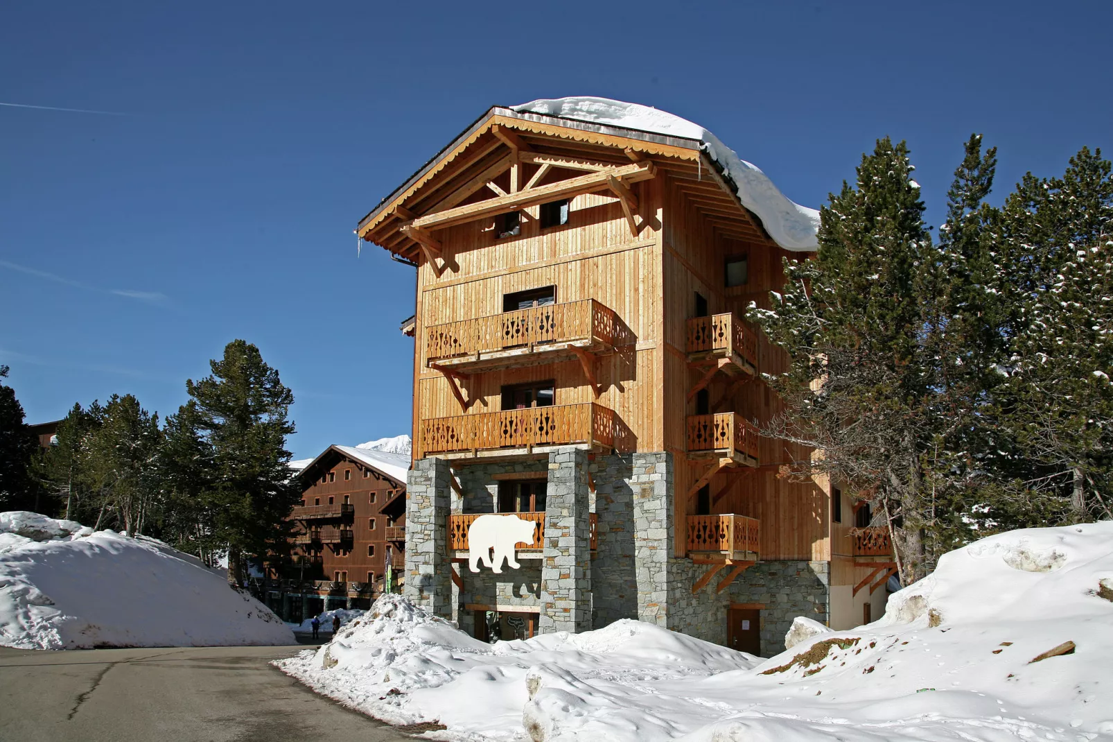 Chalet de L'Ours 4-Exterieur winter
