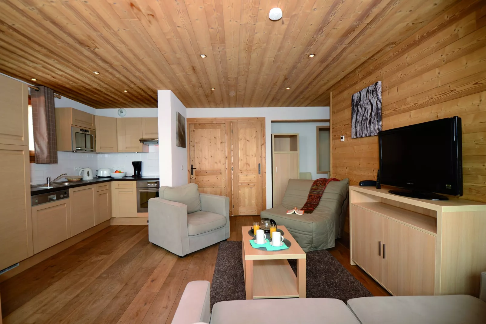Les Portes du Grand Massif 7-Woonkamer
