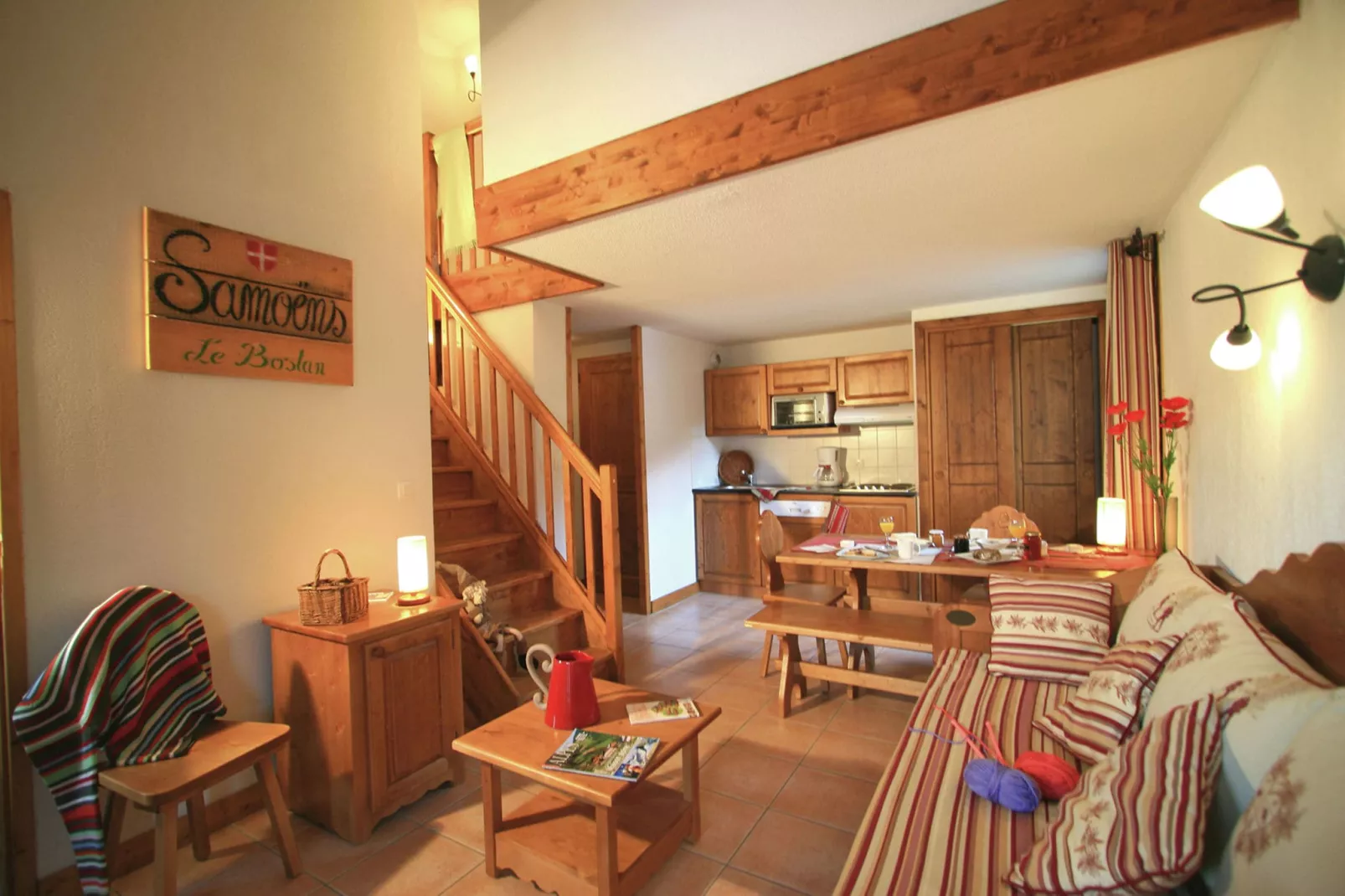 Les Fermes de Samoëns 1-Woonkamer