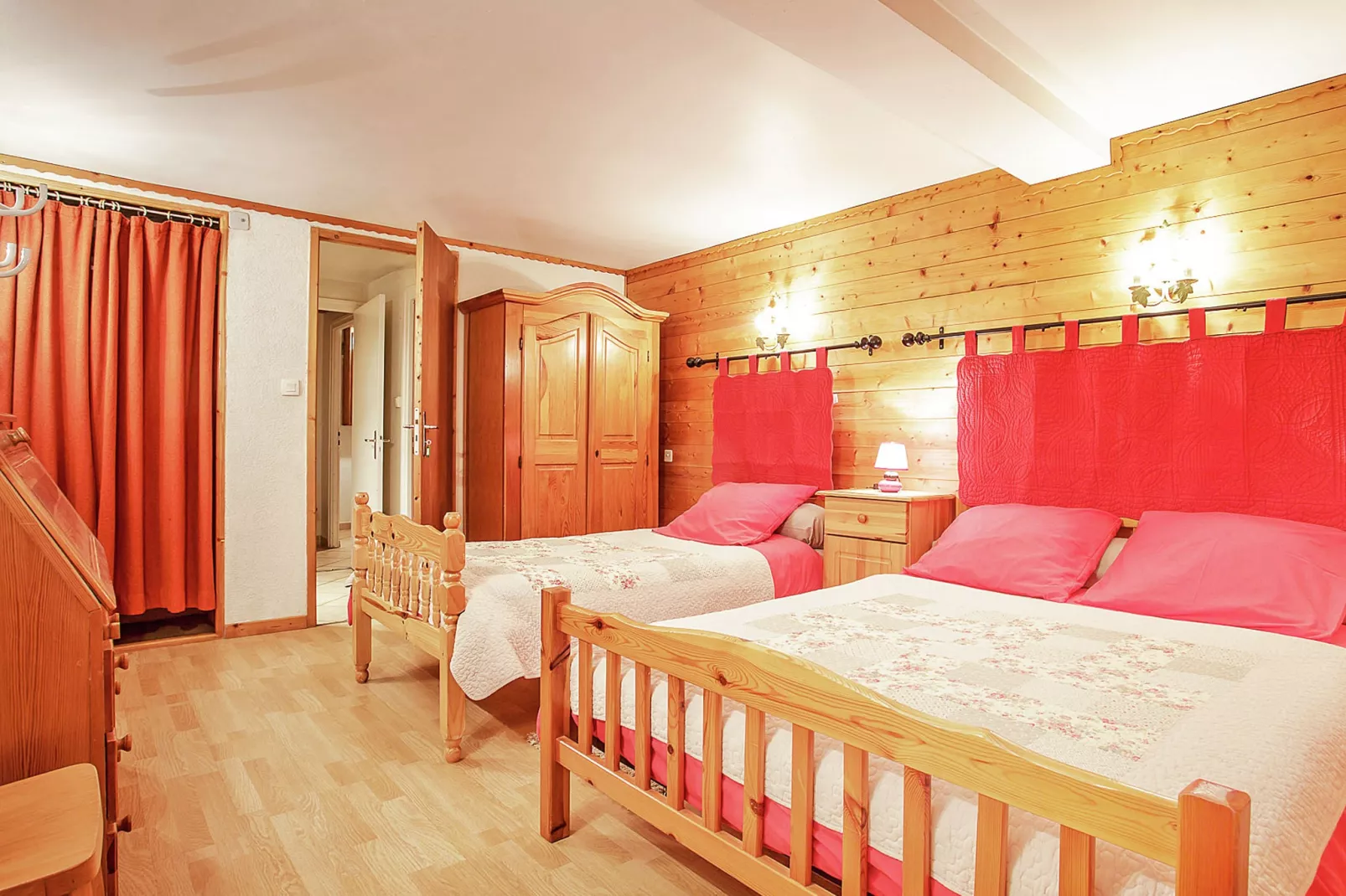 Chalet de la Chapelle-Slaapkamer