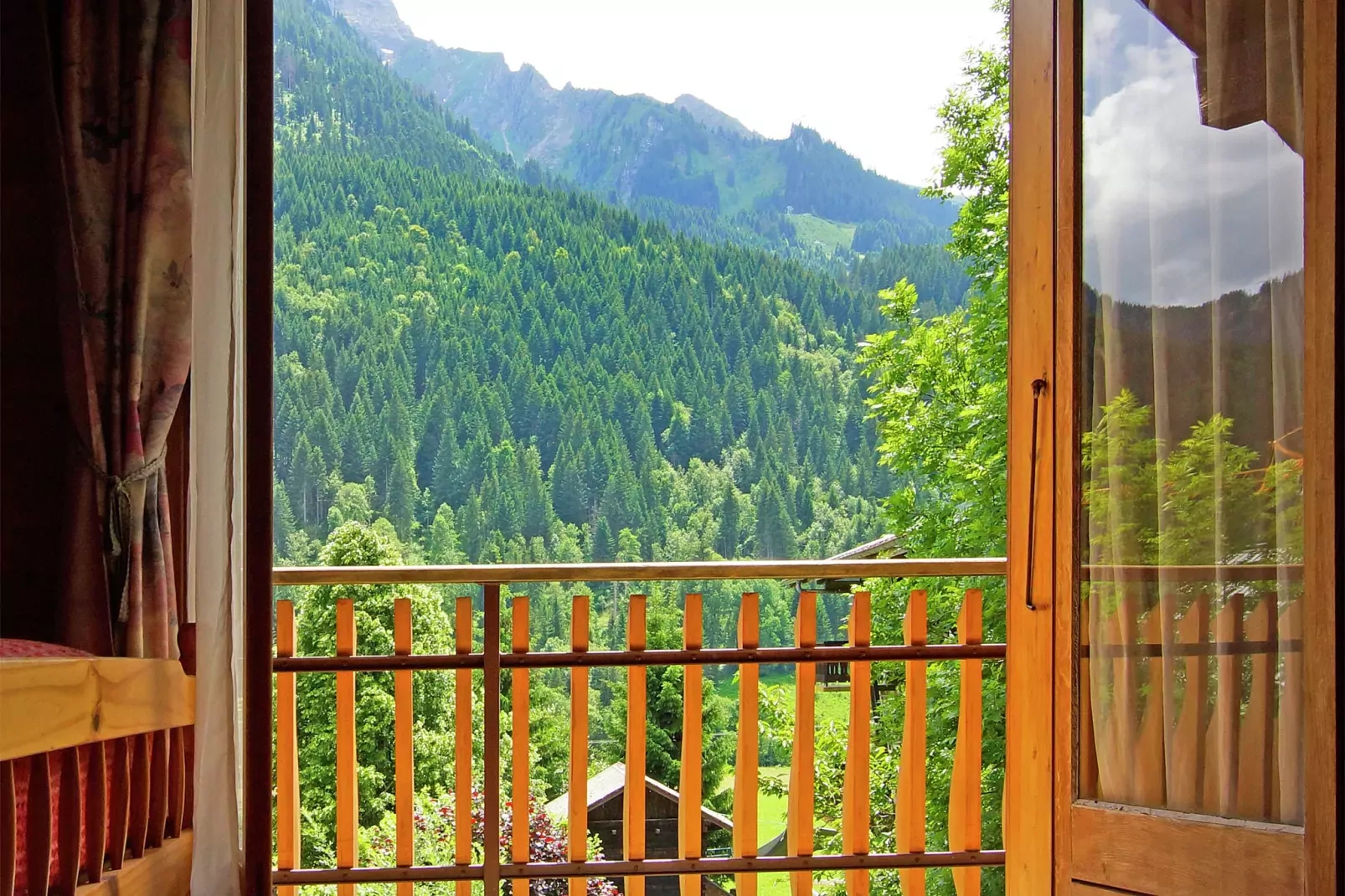 Chalet de la Chapelle-Terrasbalkon