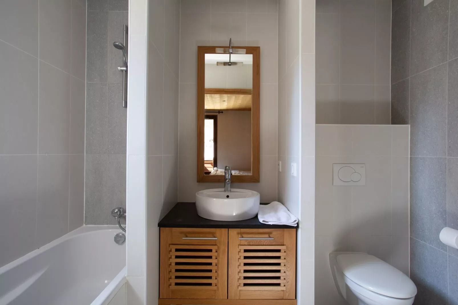 Resort les Portes du Mont Blanc 8-Badkamer