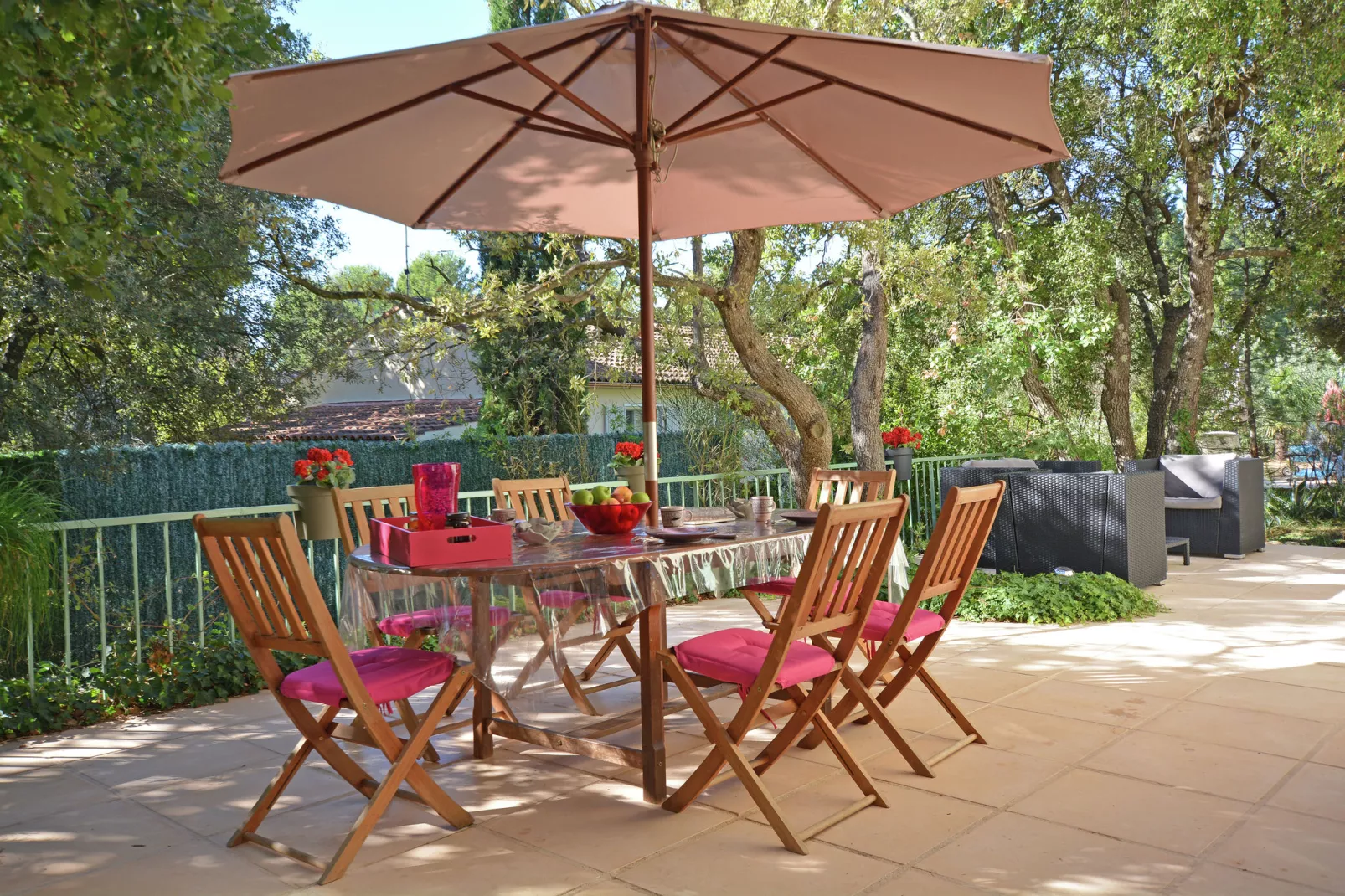 Les Lauriers-Roses-Terrasbalkon