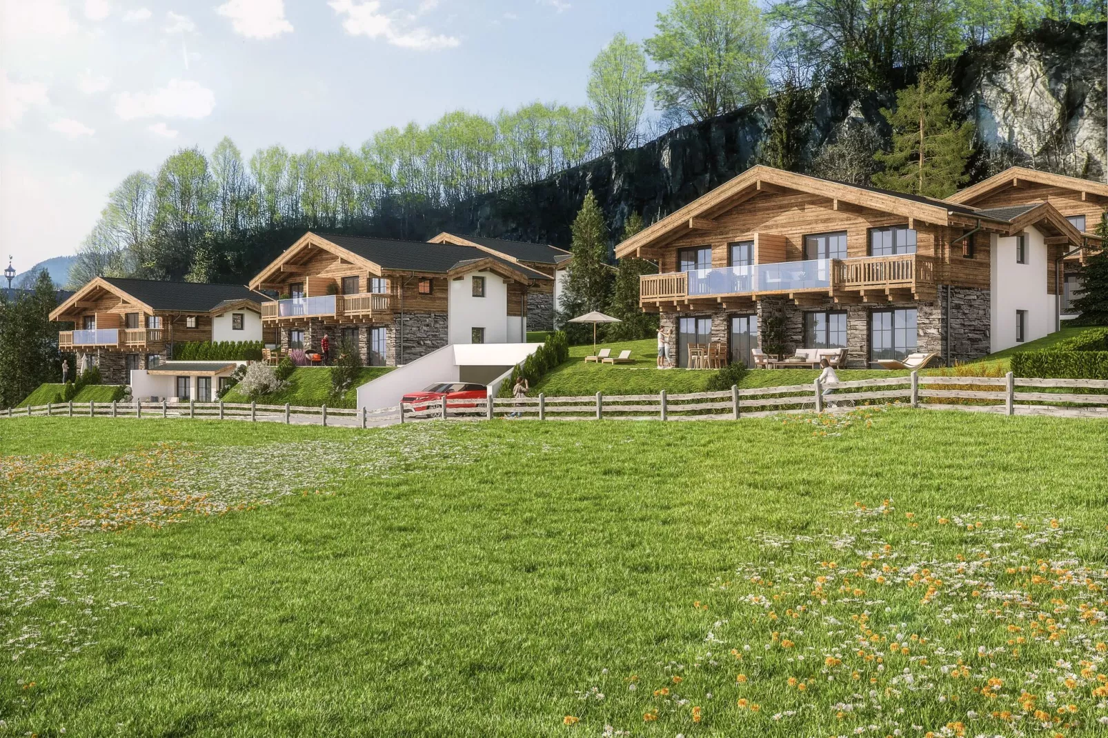 Tauernlodges Uttendorf 2A-Buitenkant zomer
