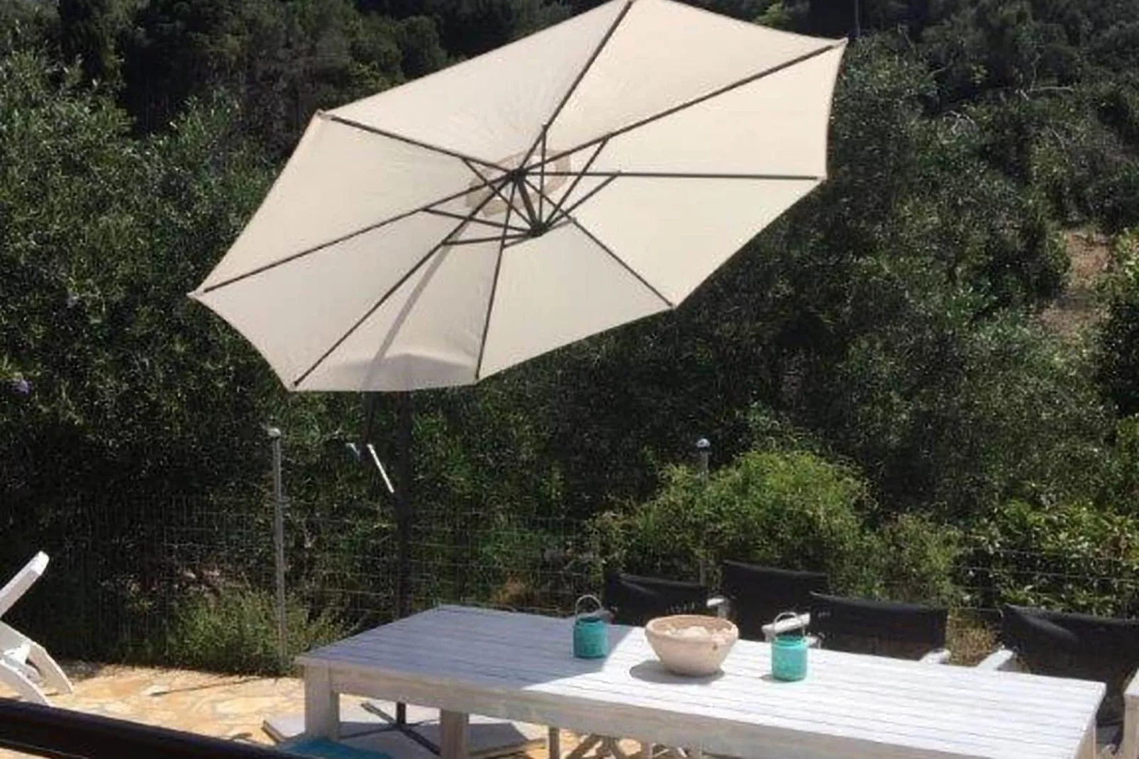 Villa Spirena-Uitzicht zomer