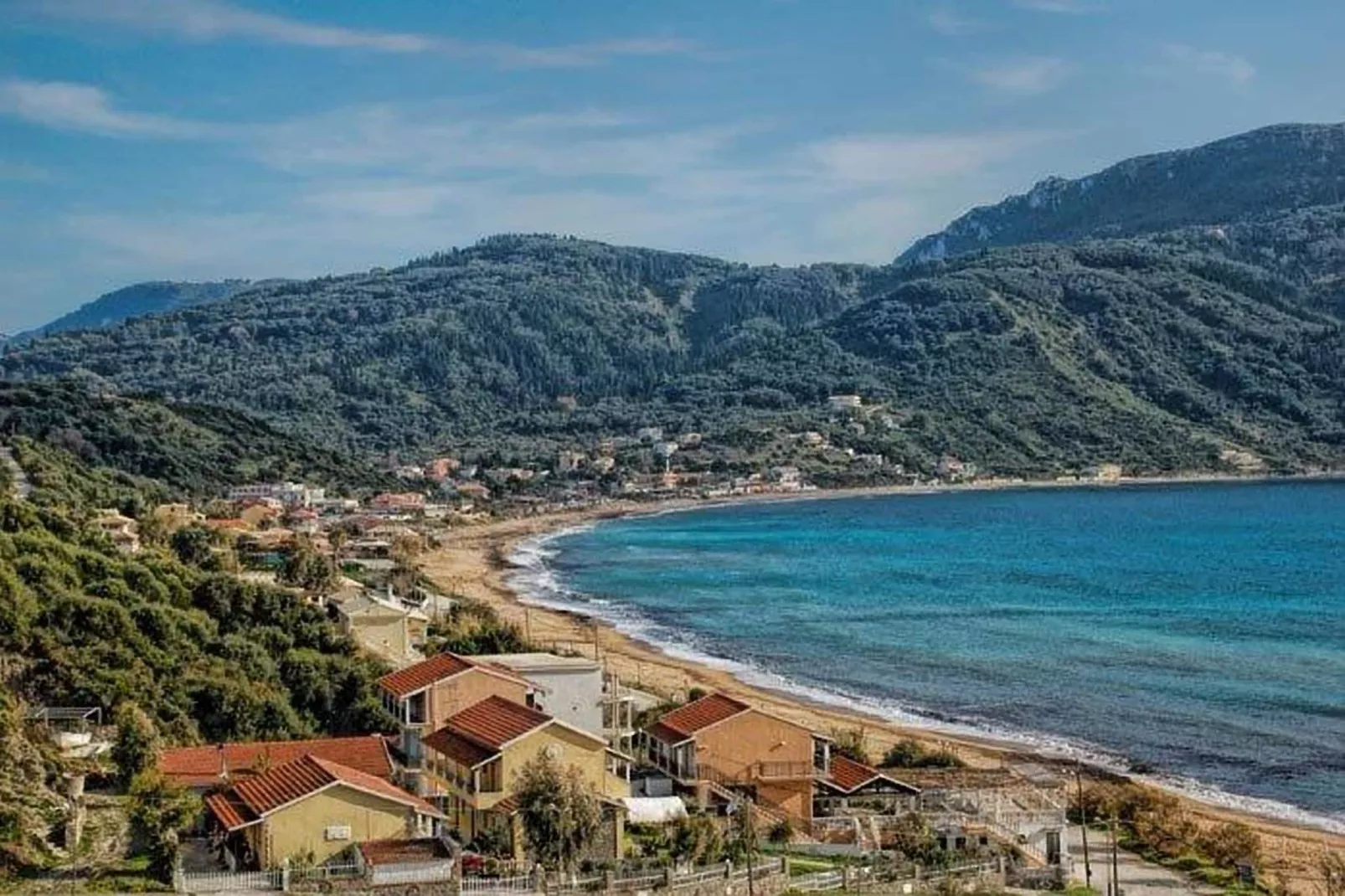 Villa Spirena-Gebieden zomer 5km