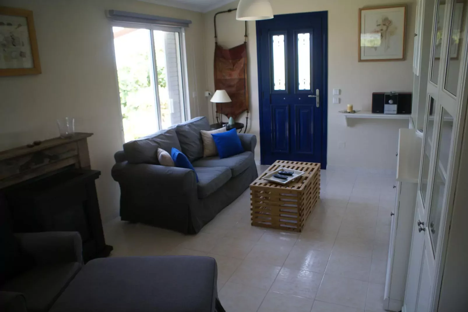 House Kritinia Rhodos-Woonkamer