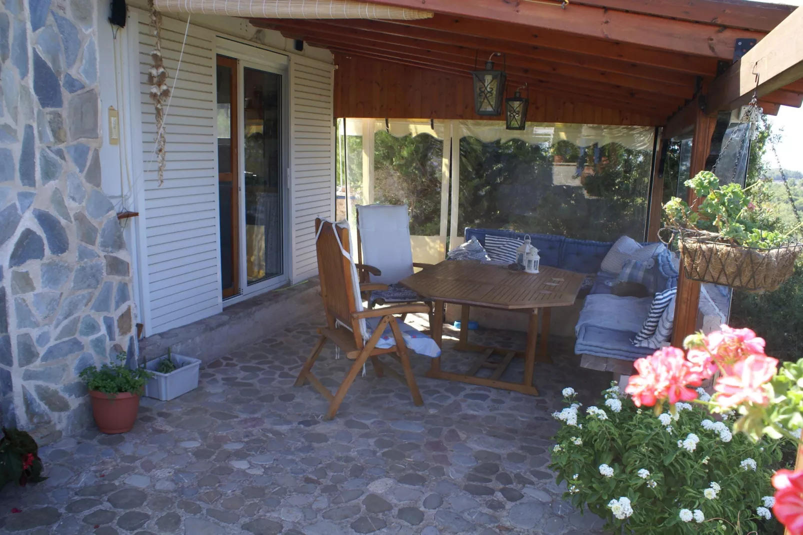 House Kritinia Rhodos-Terrasbalkon