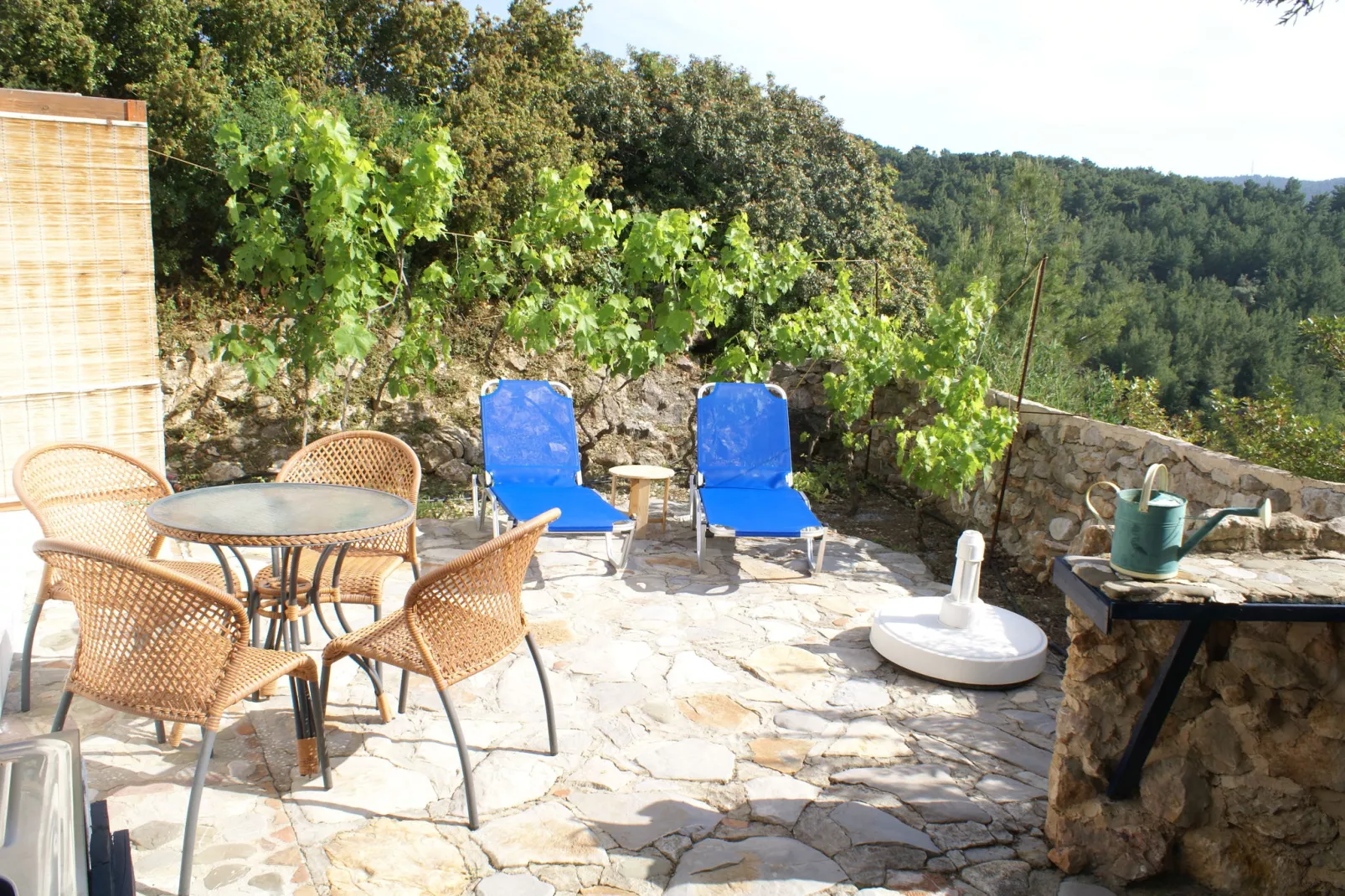 House Kritinia Rhodos-Terrasbalkon