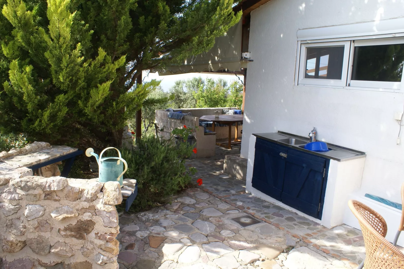 House Kritinia Rhodos-Terrasbalkon