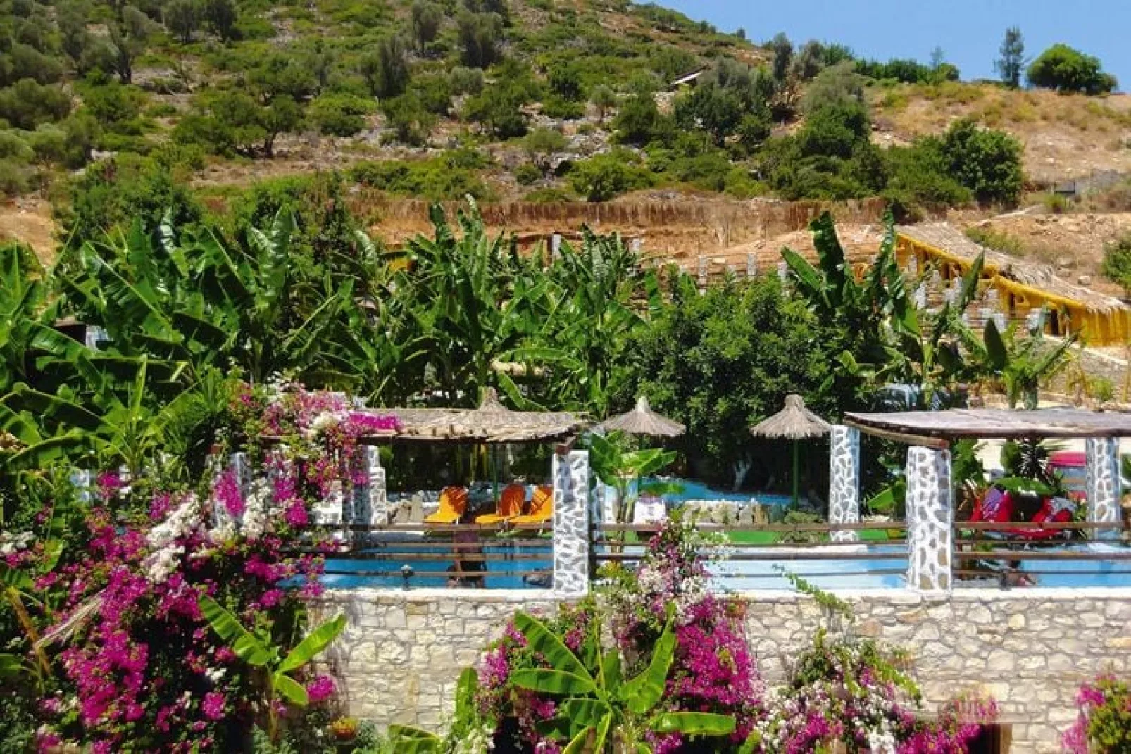 Holiday homes Stone Village Bali - Large Maisonette on two levels 45 qm-Large with halfboard-Tuinen zomer