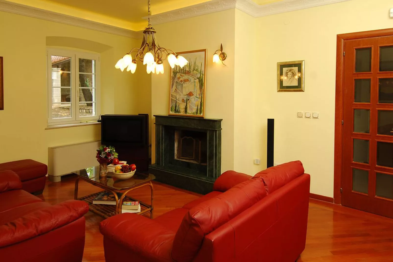 Villa Teresy-Woonkamer