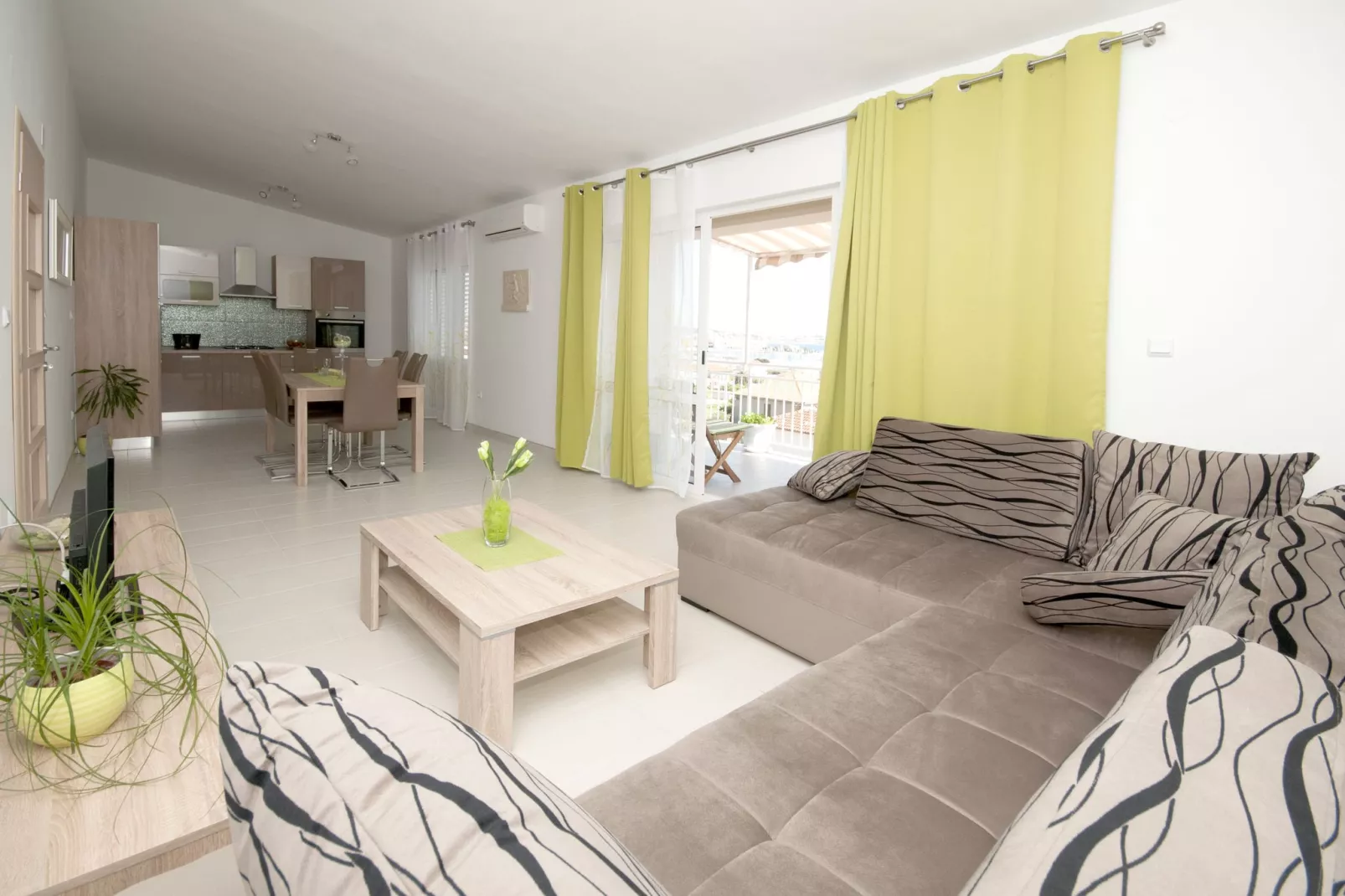 Maria's Apartment-Woonkamer