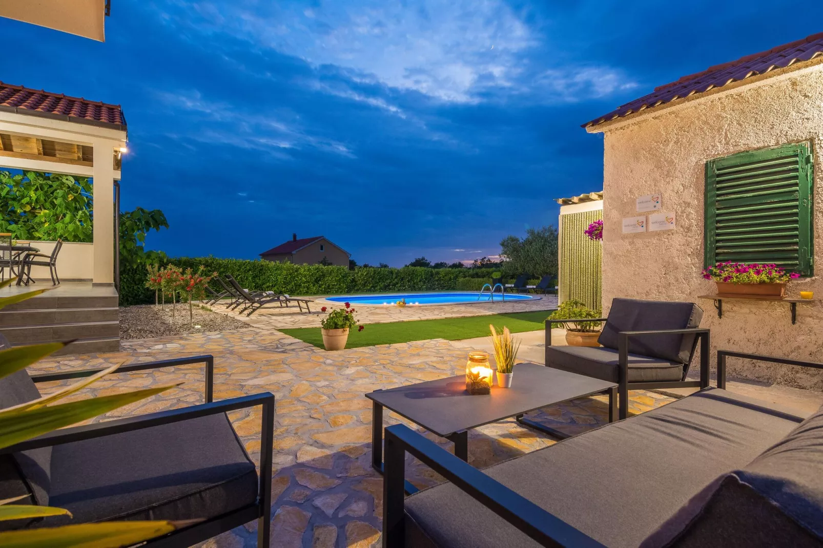 Holiday house Josipa-Terrasbalkon