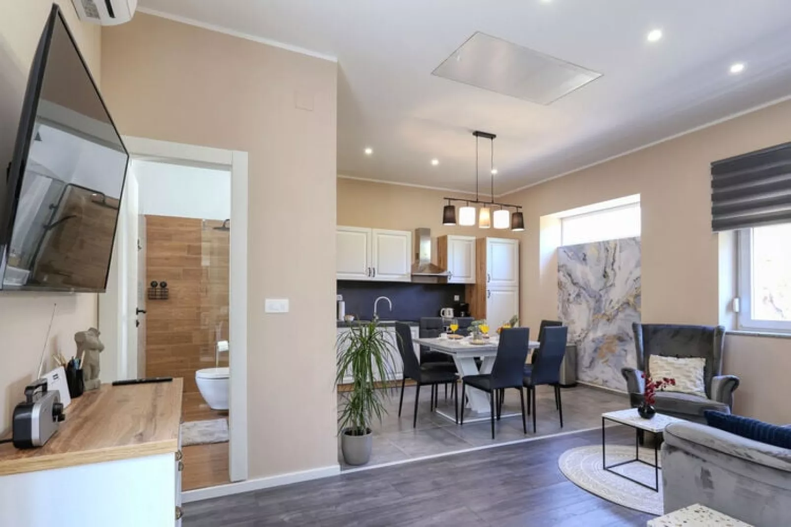 Casa Lorela in Sali Dugi Otok 4 Personen 65 qm-Woonkamer