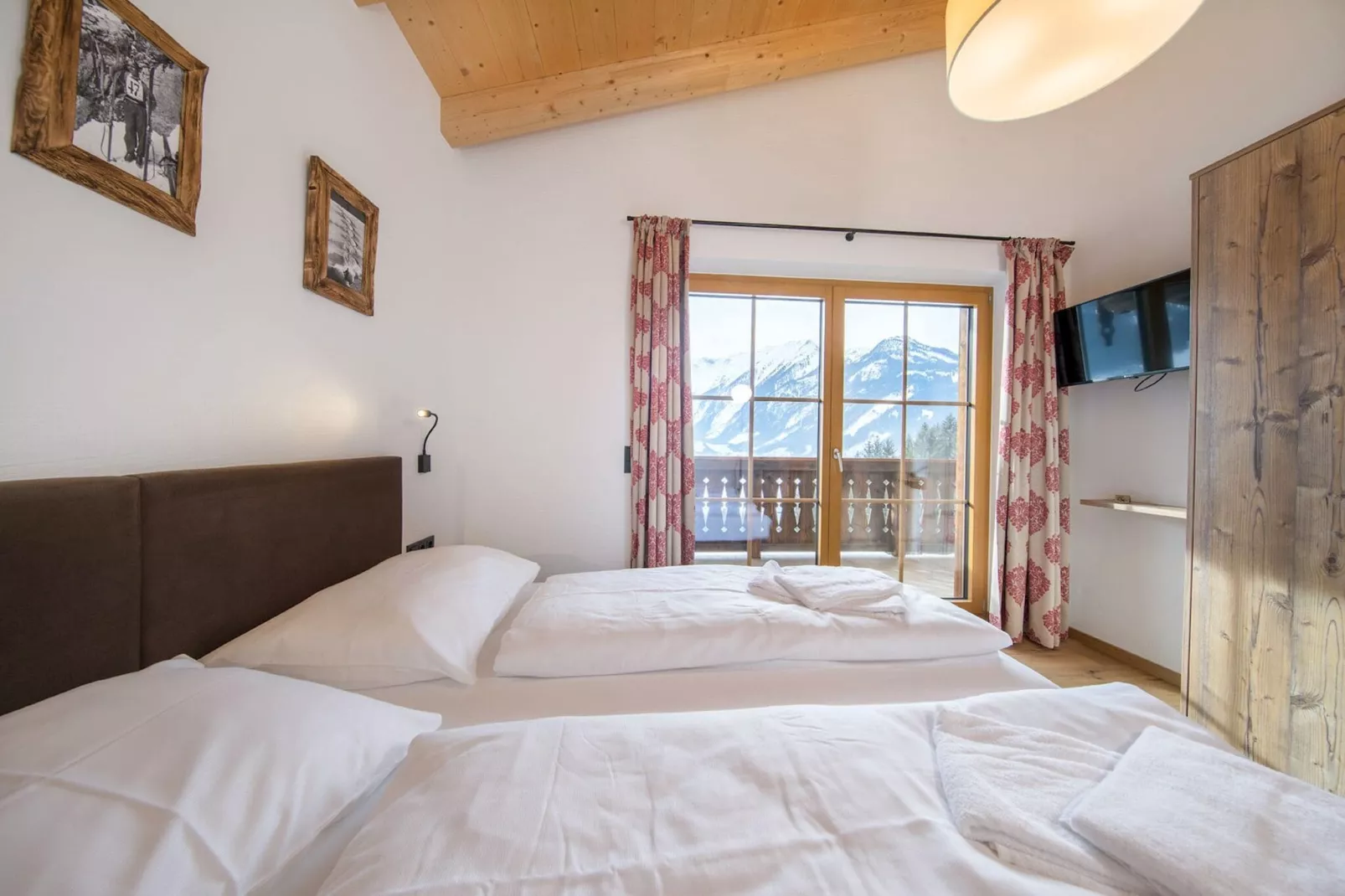 Nationalpark Chalet Rainerhorn-Slaapkamer