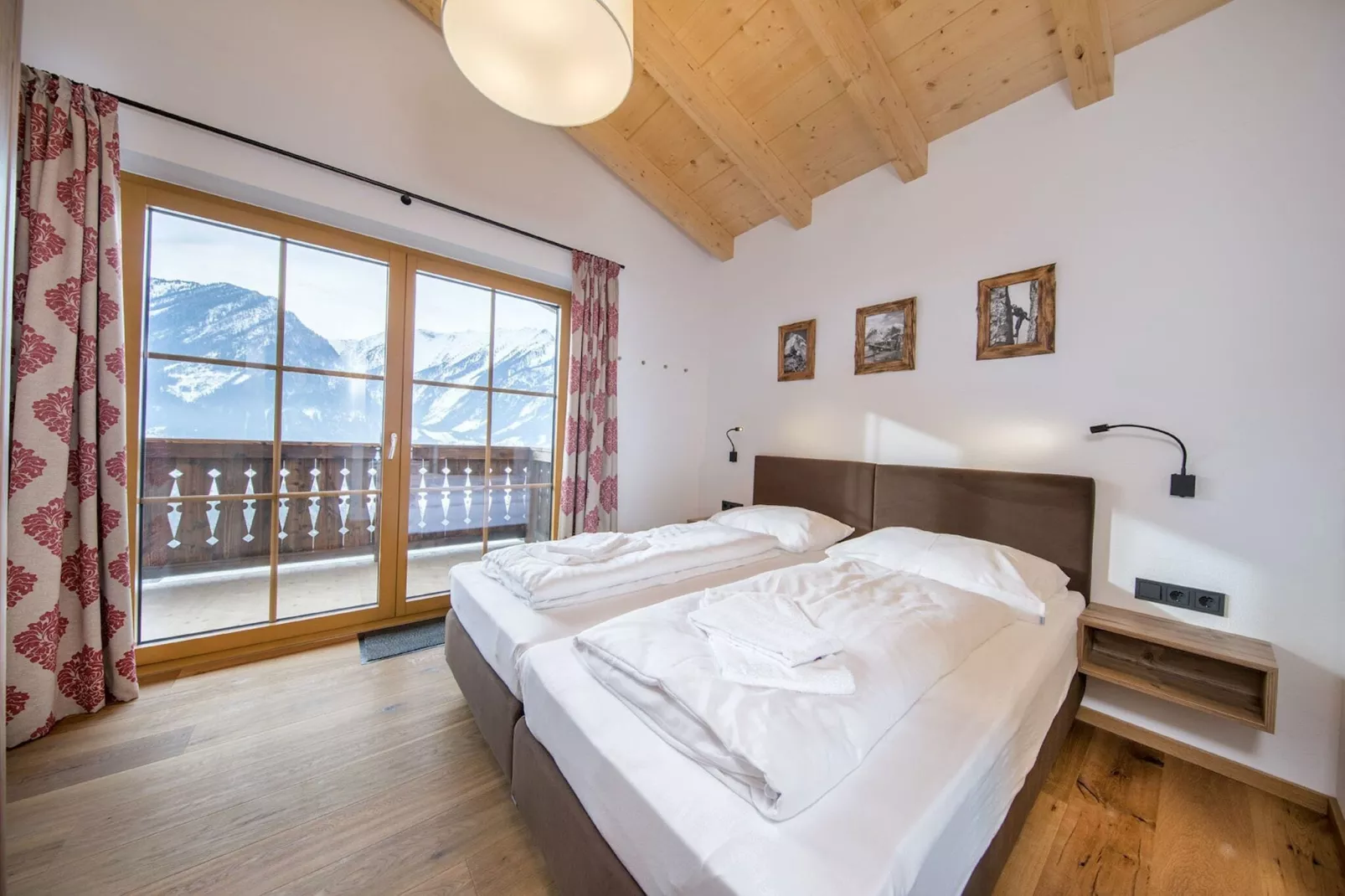 Nationalpark Chalet Rainerhorn-Slaapkamer