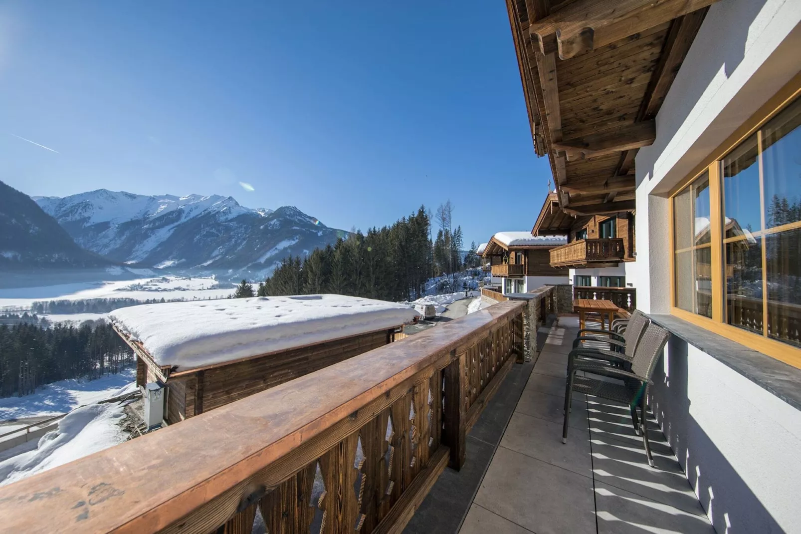 Nationalpark Chalet Rainerhorn-Terrasbalkon