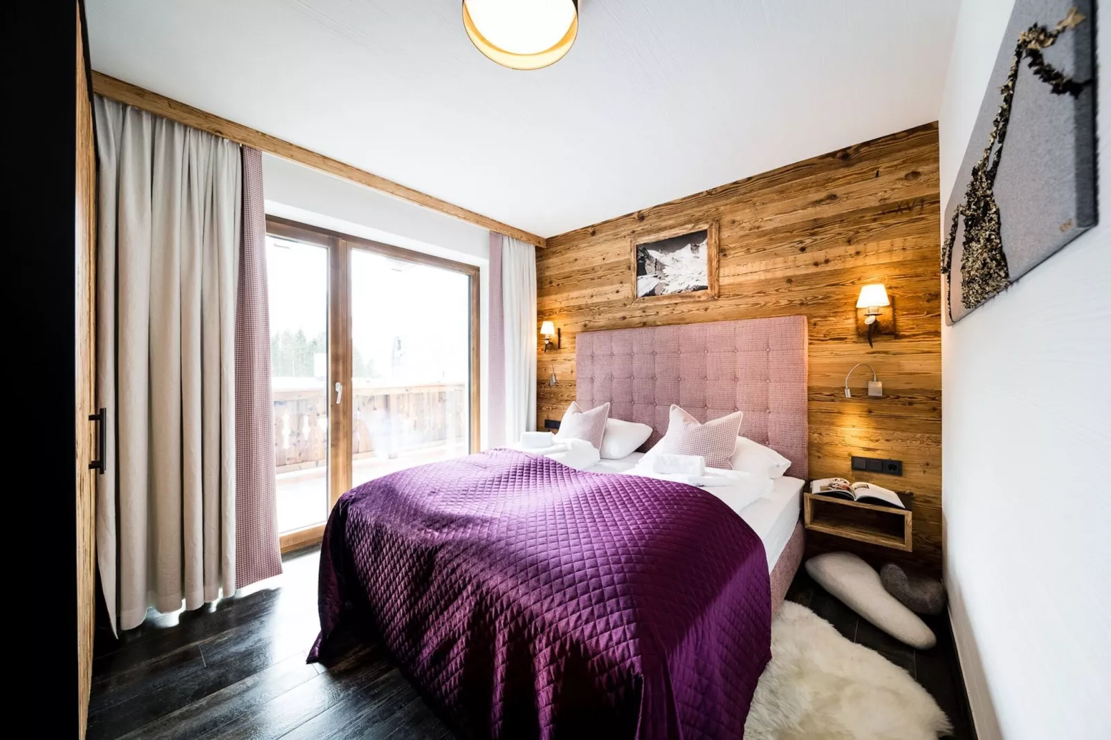 Nationalpark Chalet Habachspitze-Slaapkamer