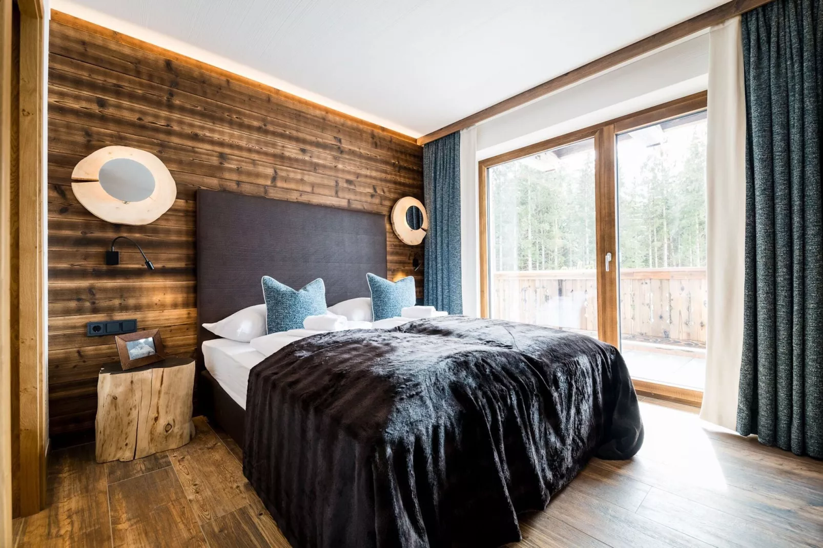 Nationalpark Chalet Habachspitze-Slaapkamer