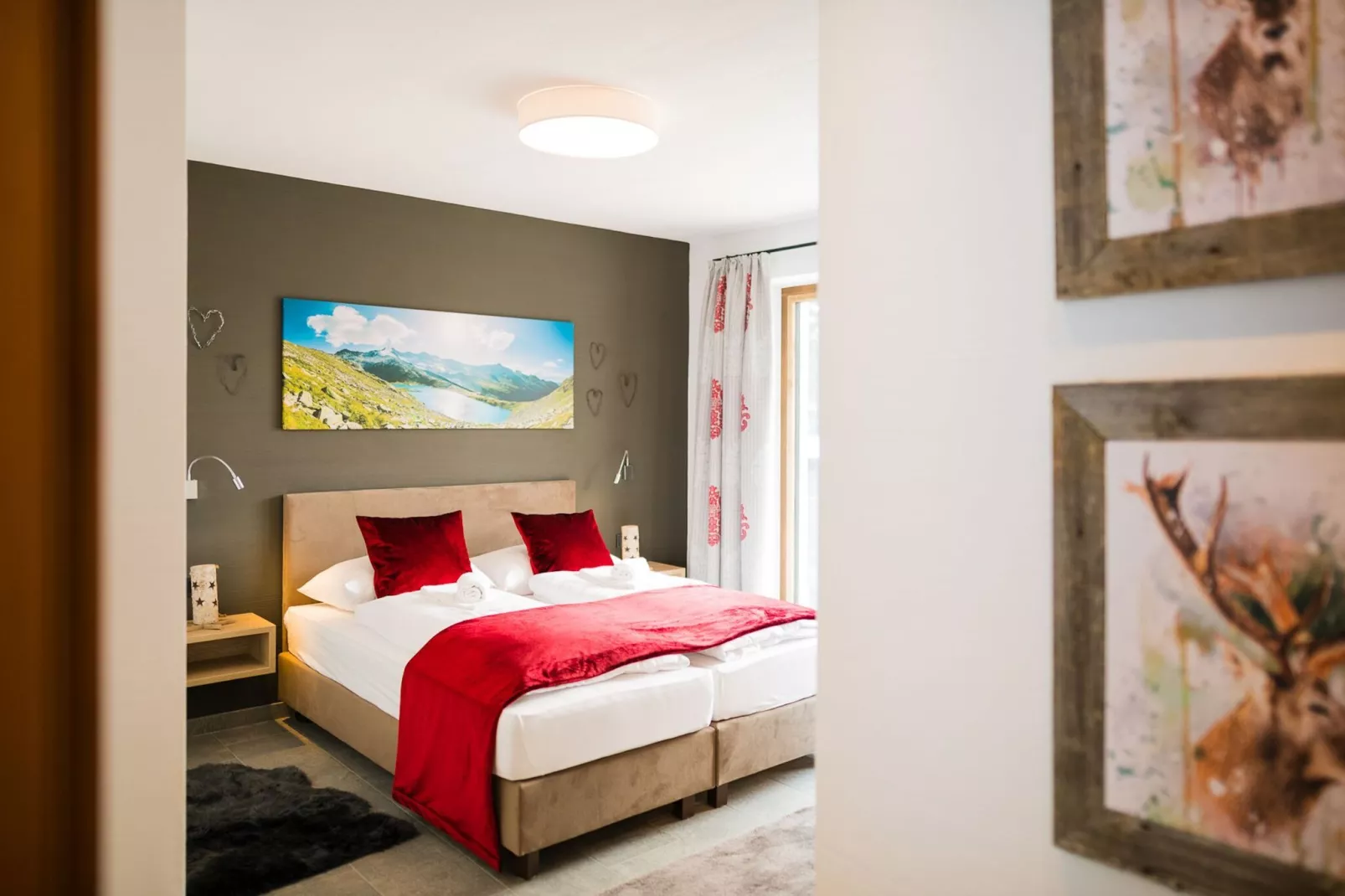 Nationalpark Chalet Habachspitze-Slaapkamer