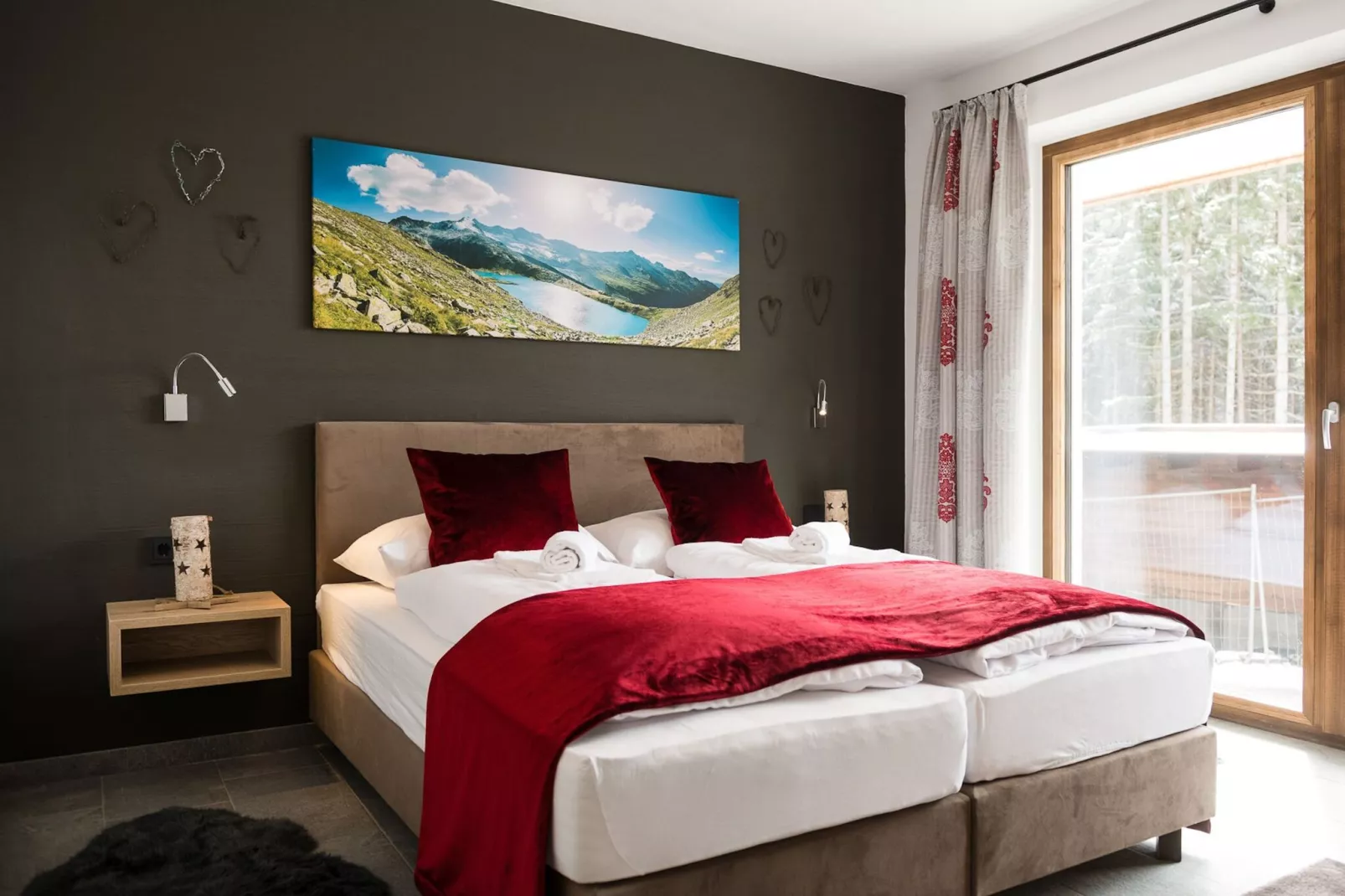 Nationalpark Chalet Habachspitze-Slaapkamer