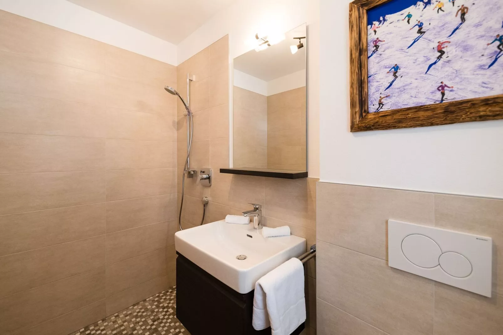 Nationalpark Chalet Habachspitze-Badkamer